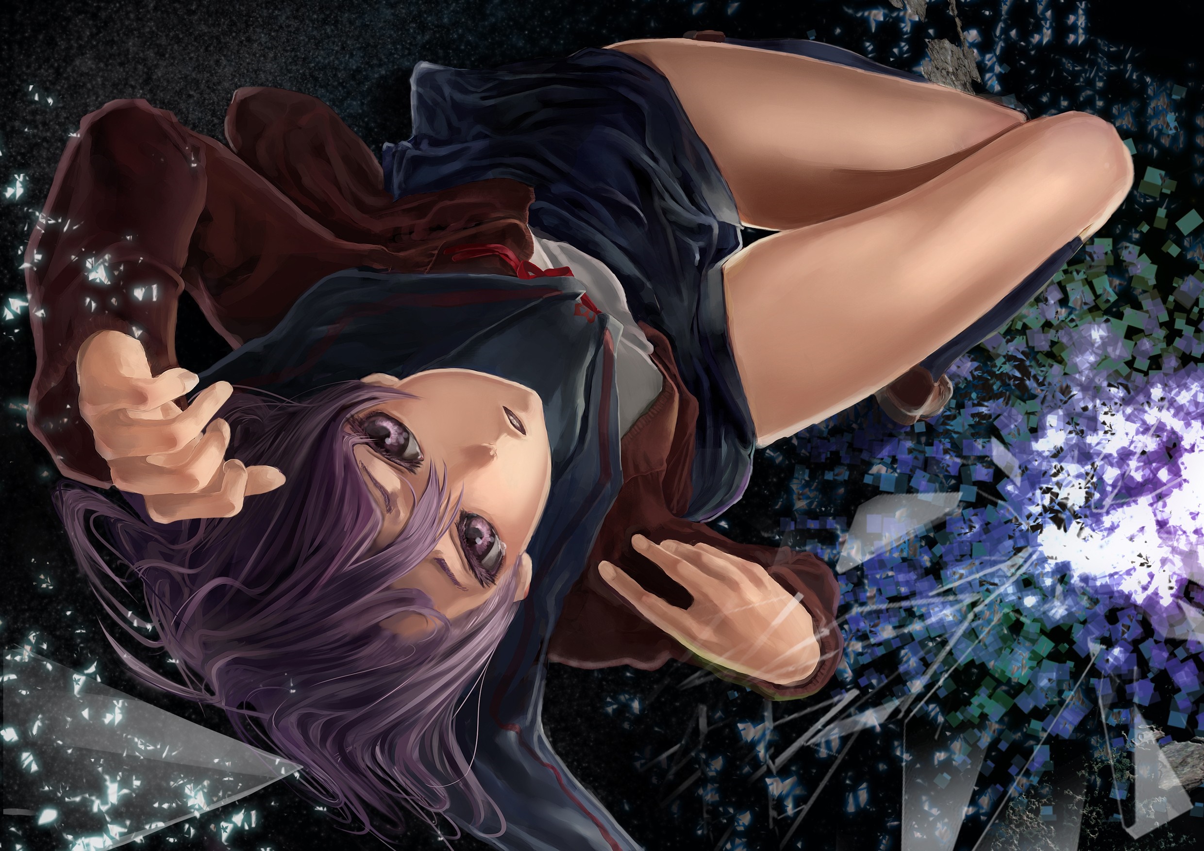 Haruhi Suzumiya from The Melancholy of Haruhi Suzumiya HD Wallpaper