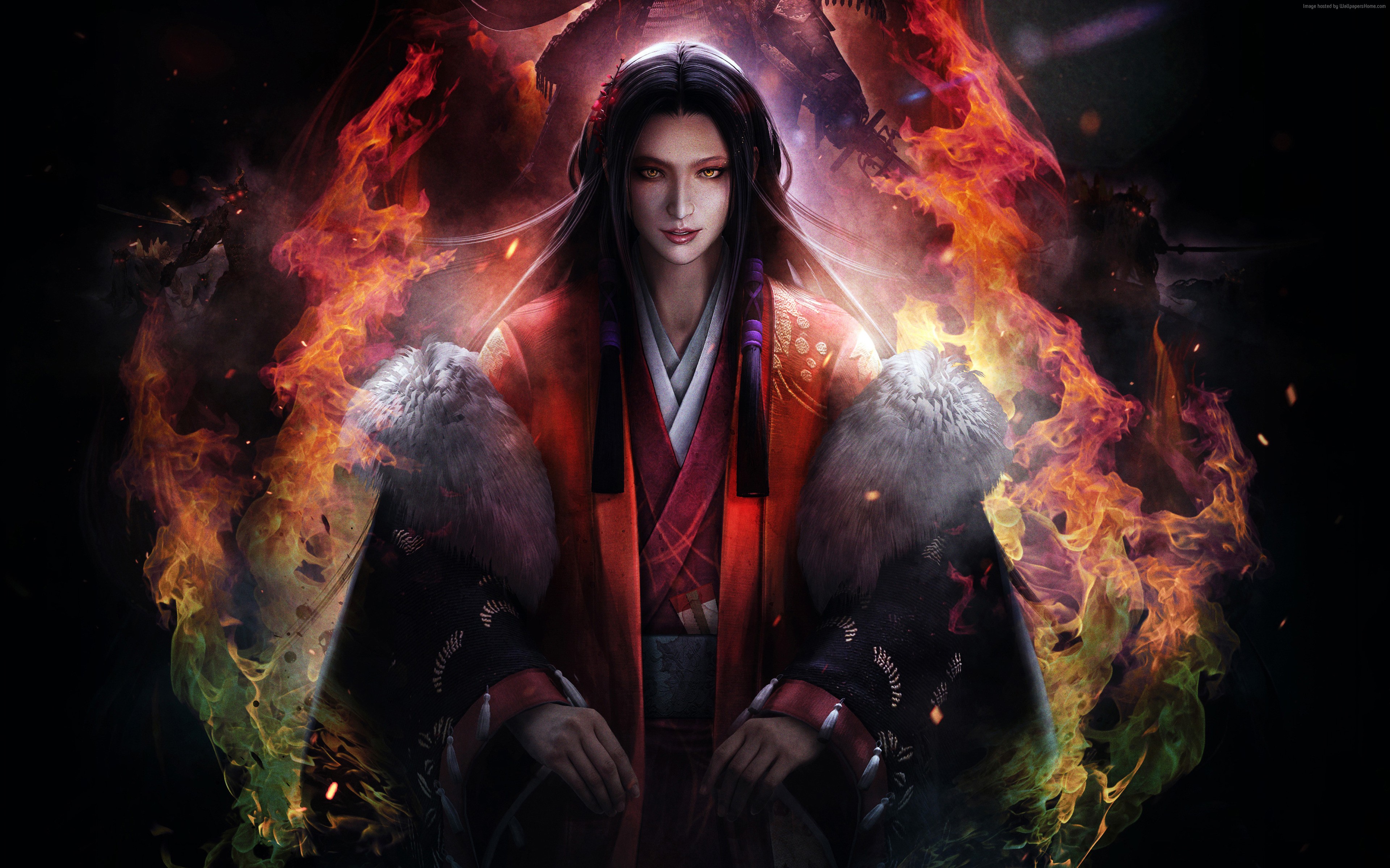 4K Nioh Poster HD Wallpaper