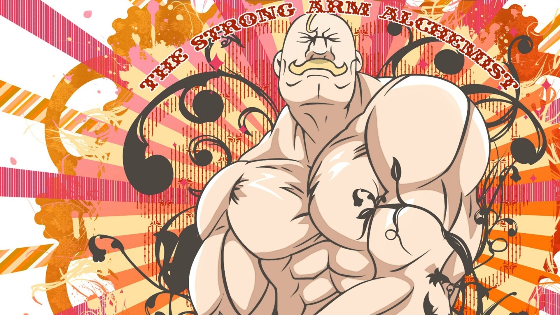 Alex Louis Armstrong from Fullmetal Alchemist HD Wallpaper