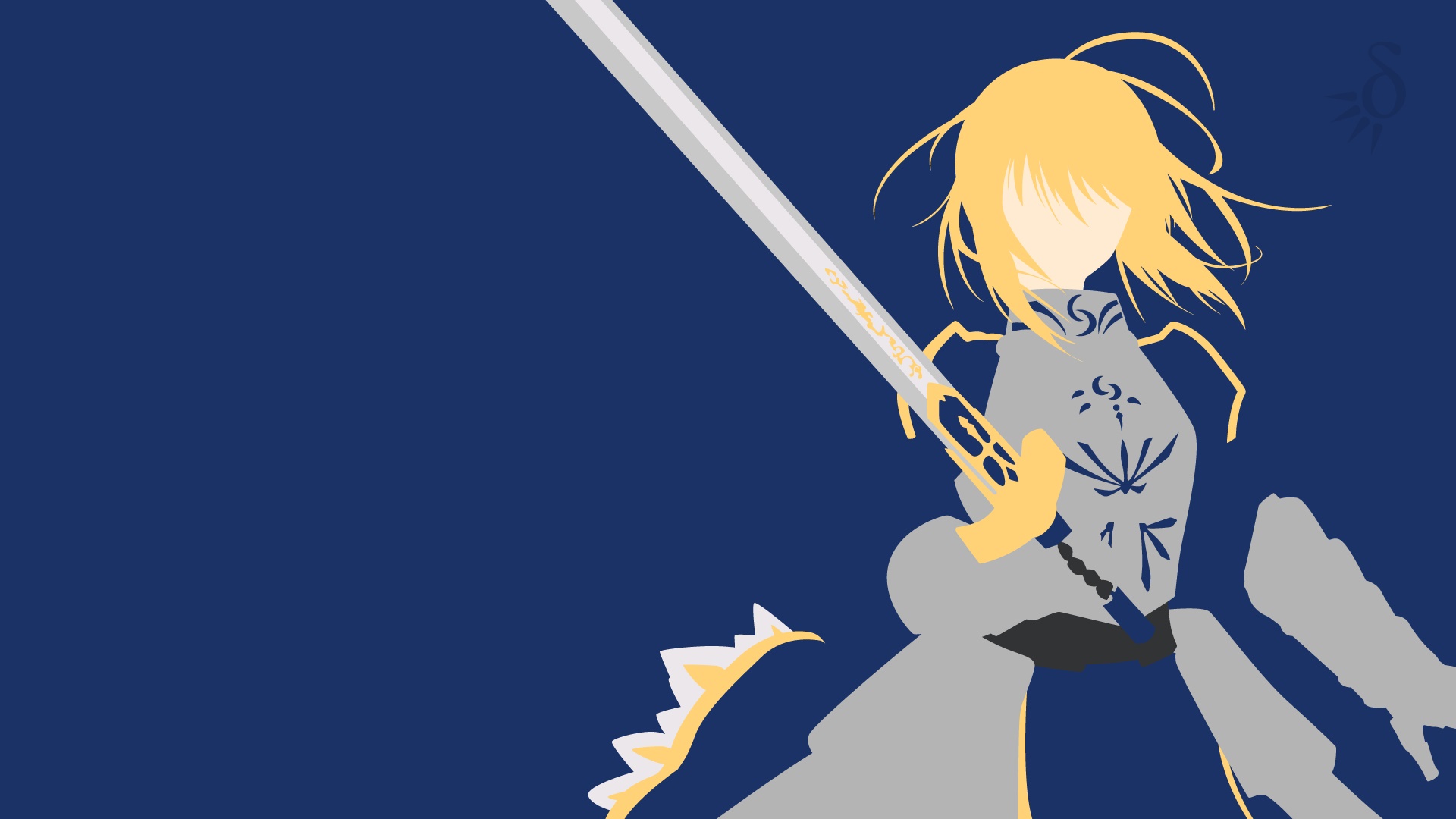 Saber from Fate Series HD Wallpaper