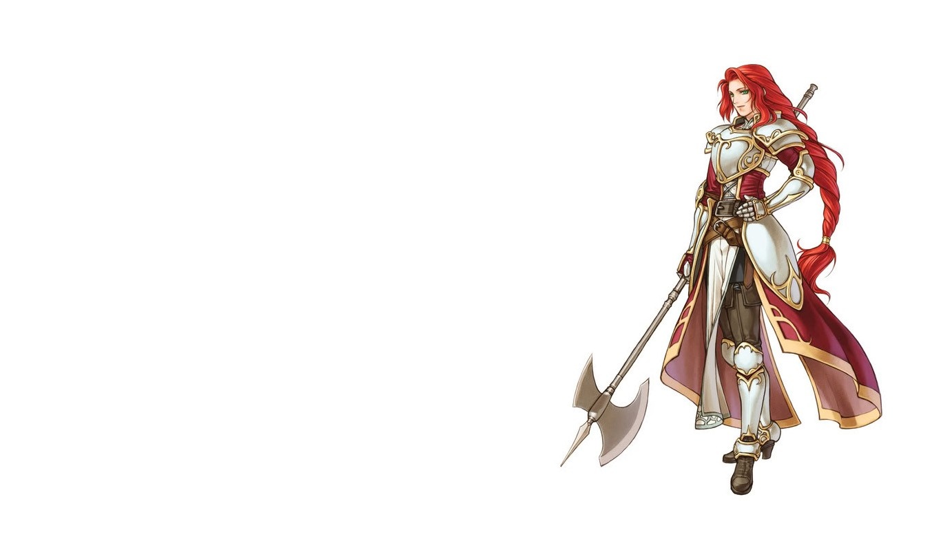 Fire Emblem character with axe HD Wallpaper