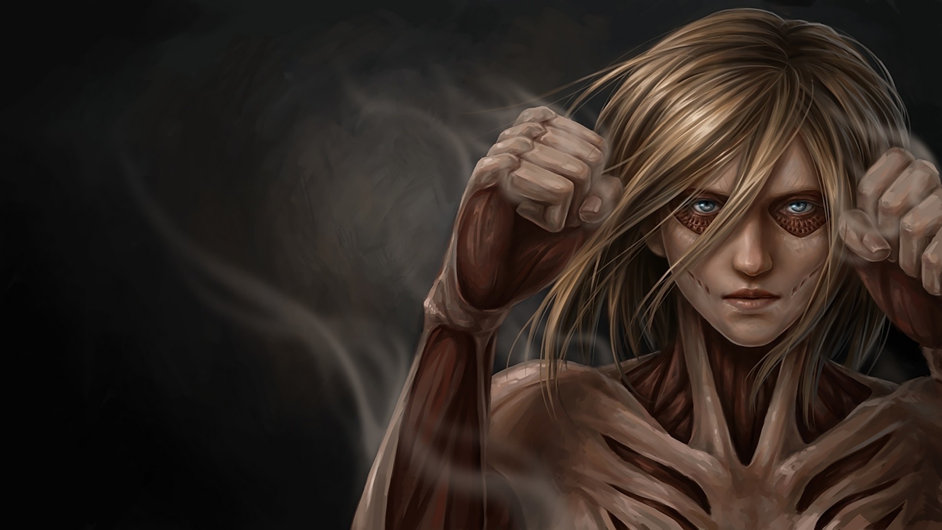 Female Titan from Attack on Titan HD Wallpaper