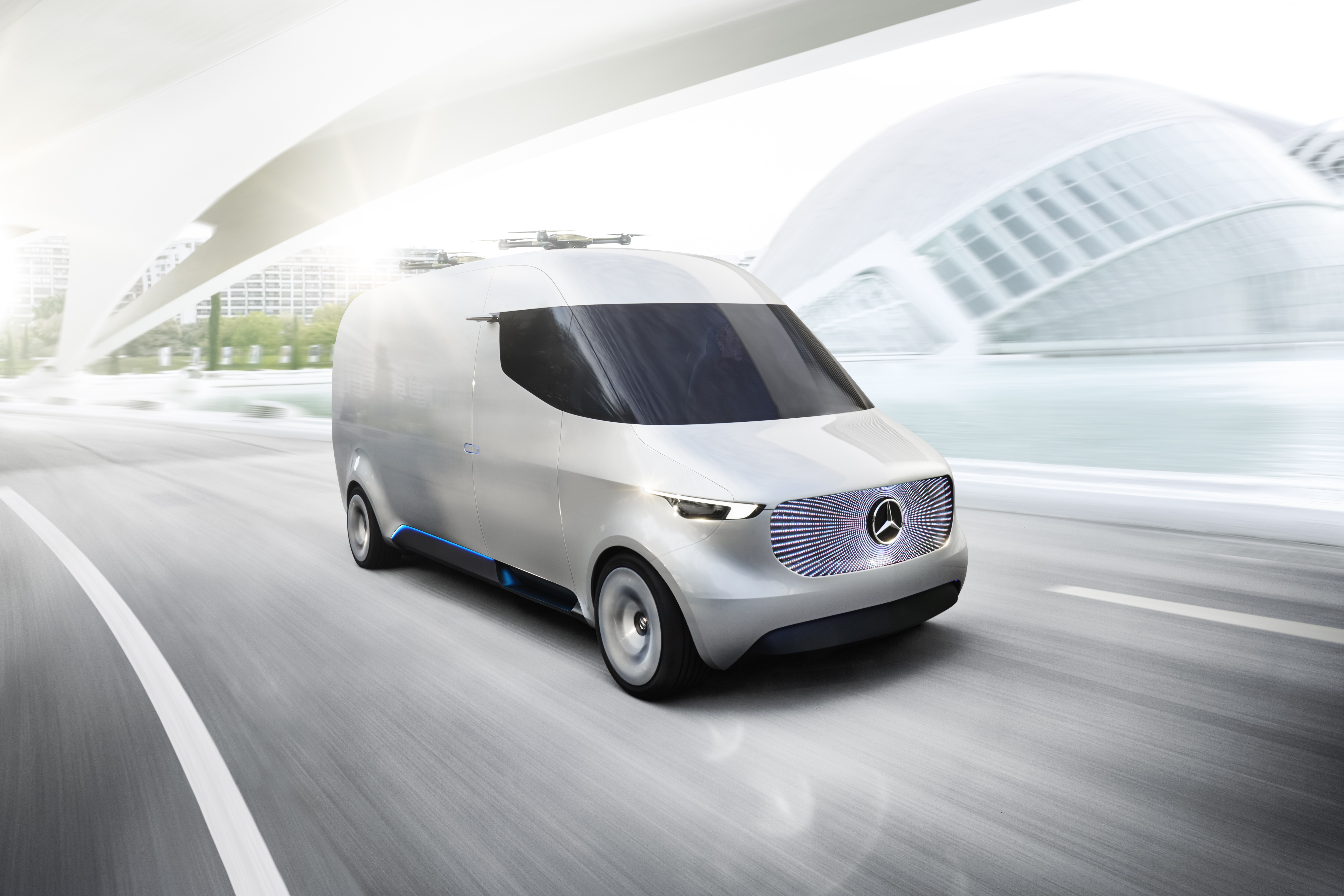 Mercedes-Benz Sprinter Vision Van concept car HD Wallpaper