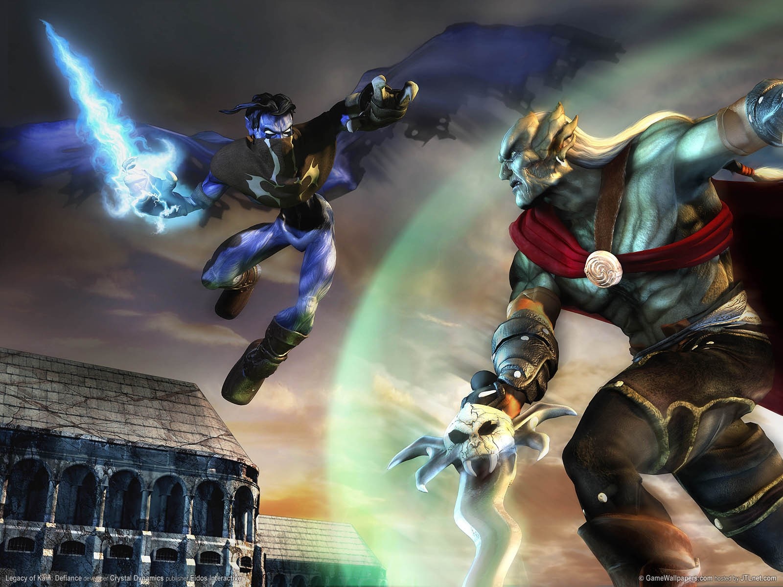 Kain and Raziel from Legacy of Kain: Defiance HD Wallpaper