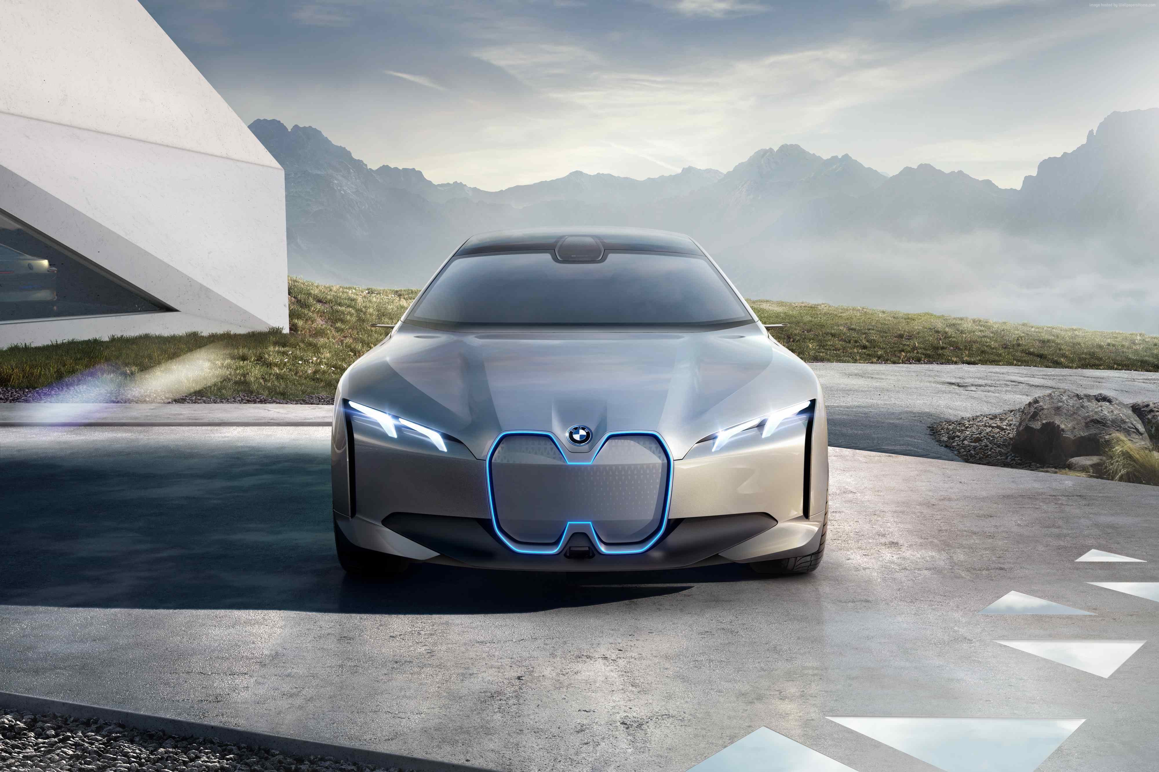 4K BMW i Vision Dynamics electric car HD Wallpaper