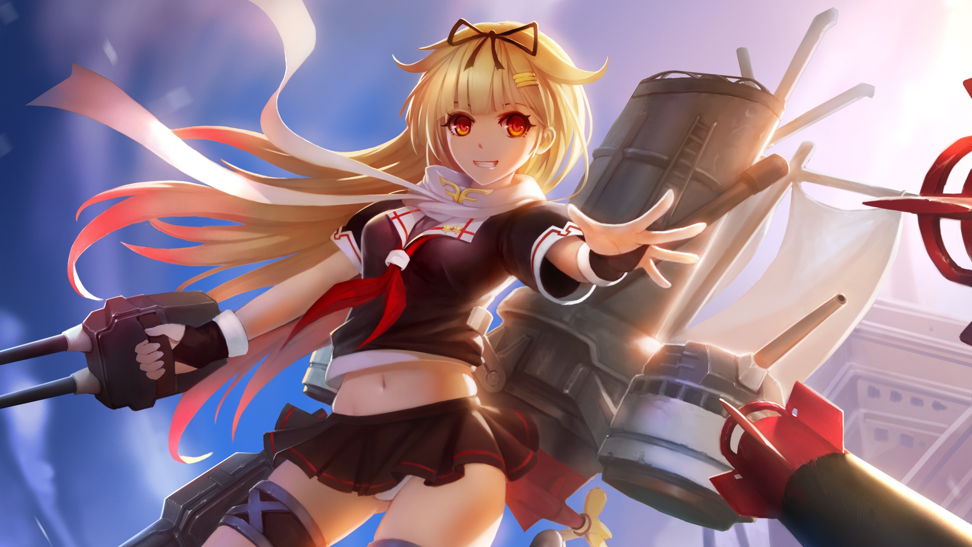 Yuudachi KanColle from Kantai Collection HD Wallpaper