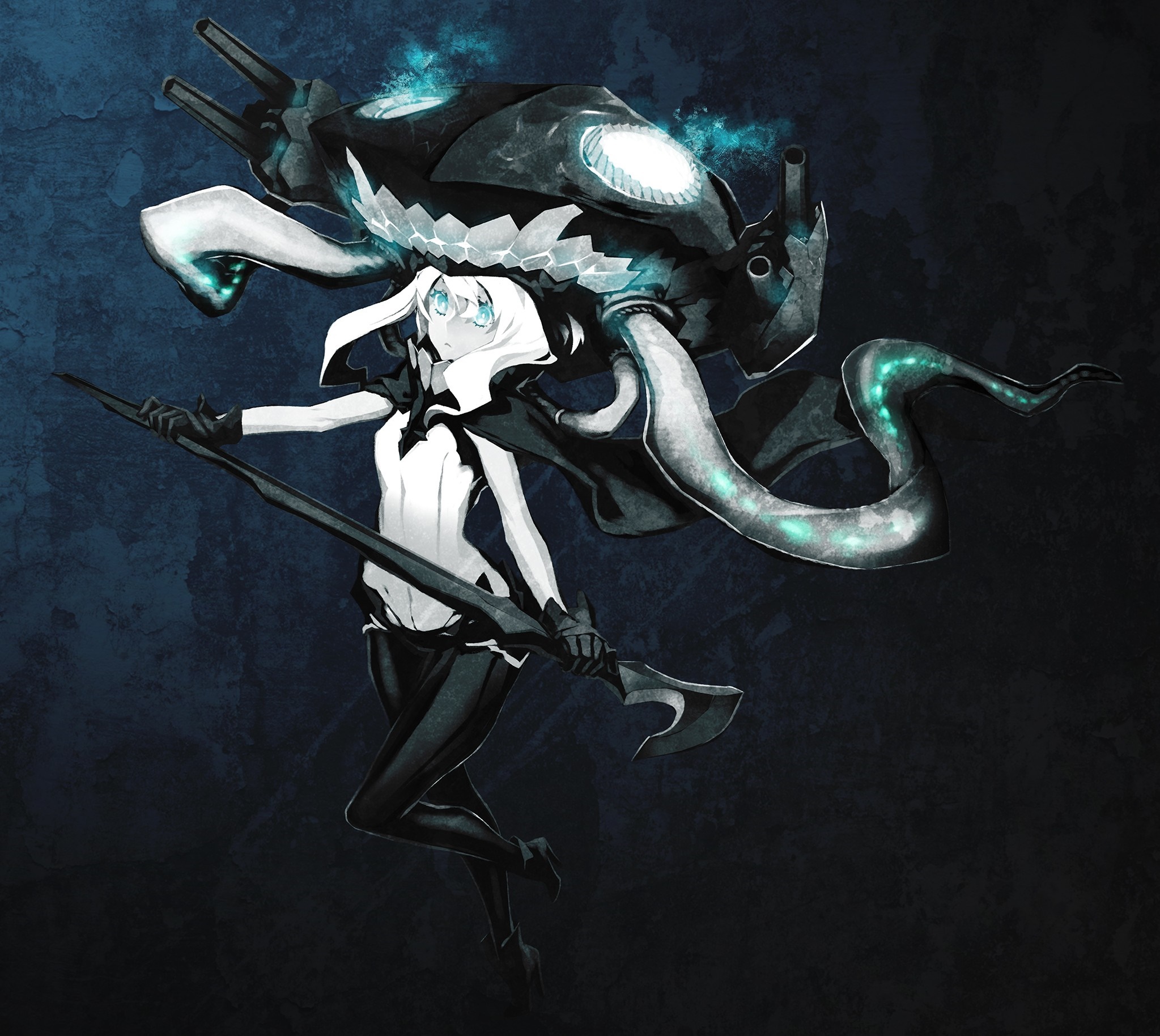 Girl with mechanical tentacles from Kantai Collection HD Wallpaper