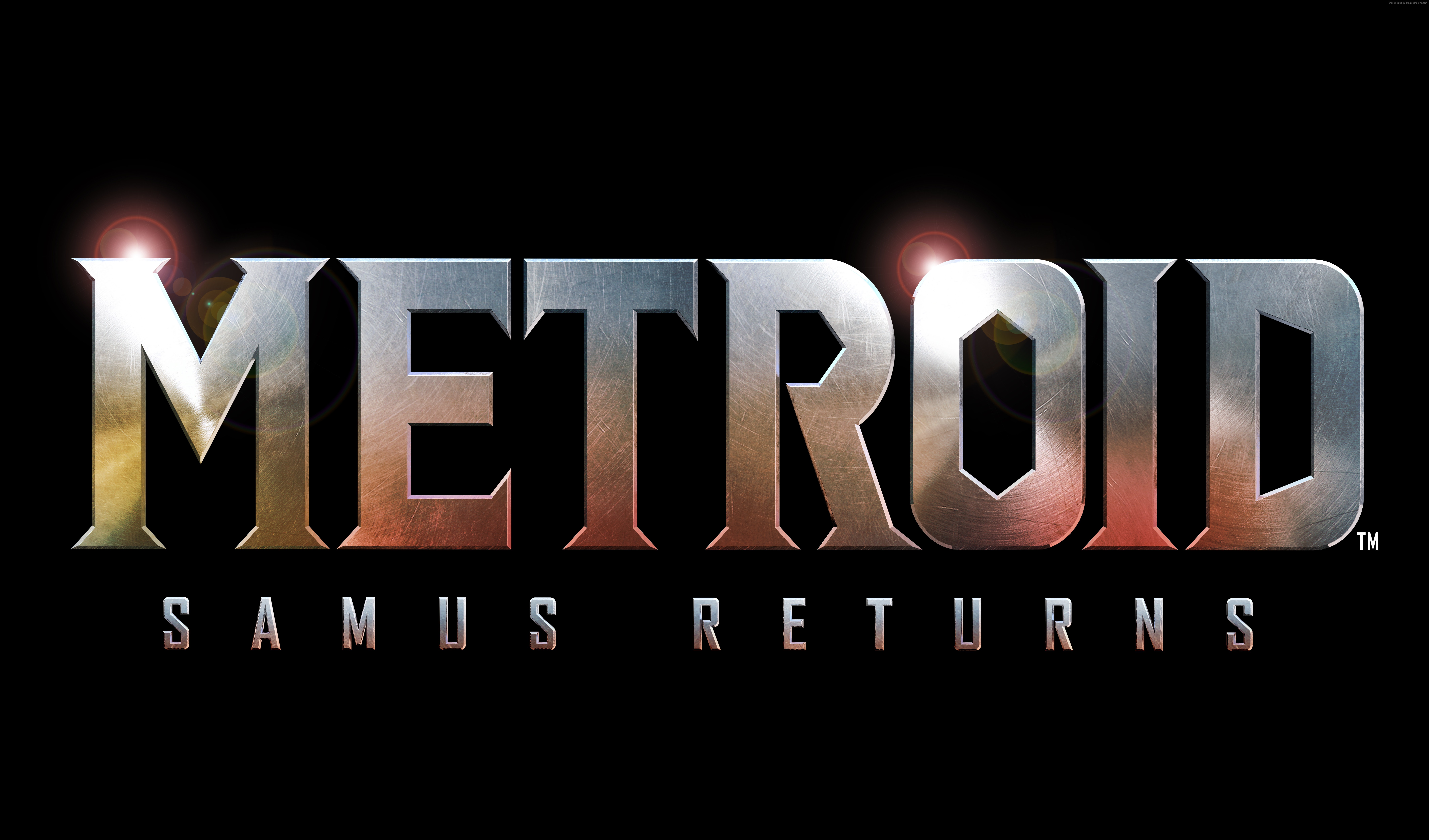 Metroid: Samus Returns Logo HD Wallpaper