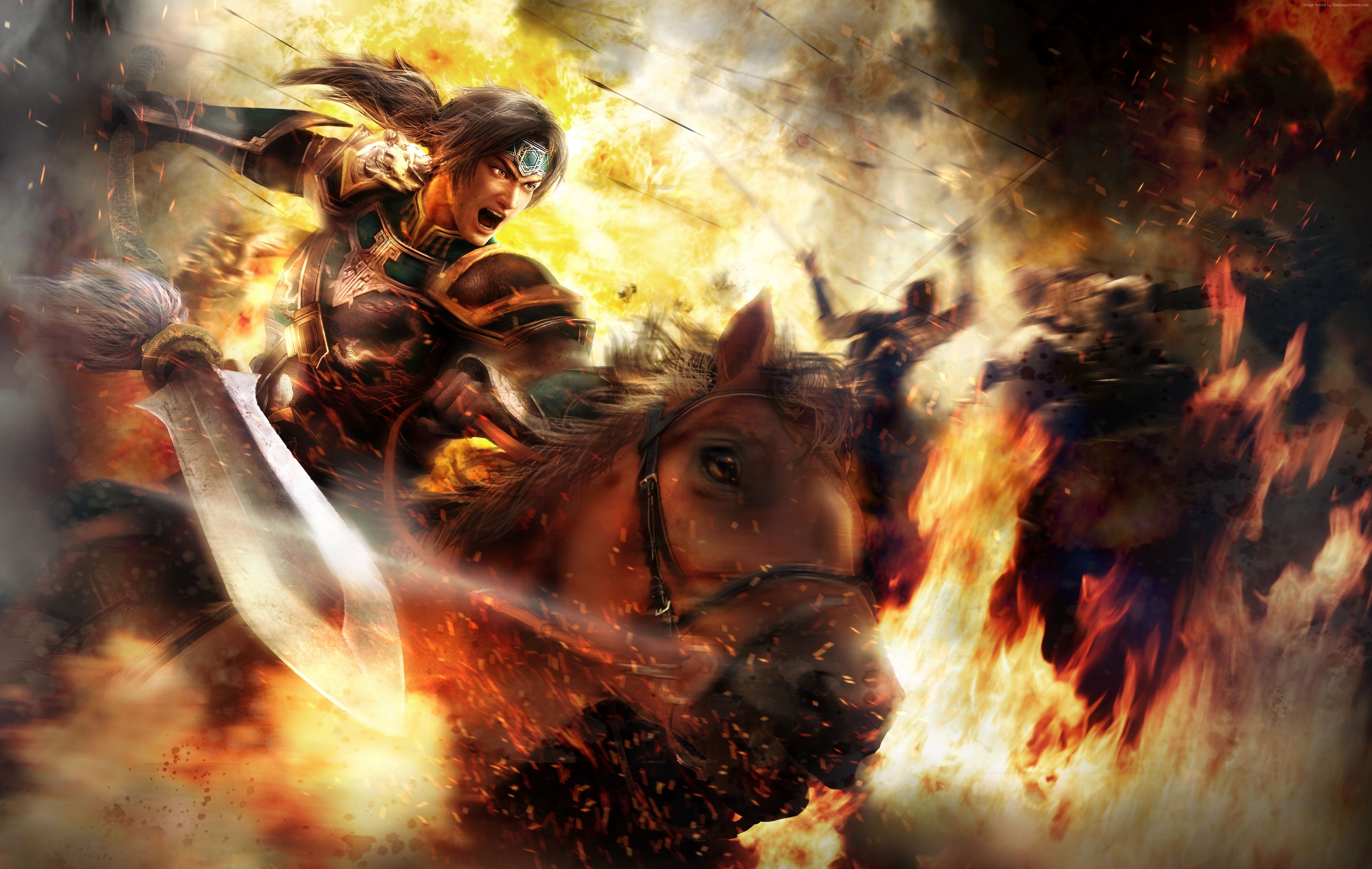 4K Dynasty Warriors 8 screenshot HD Wallpaper
