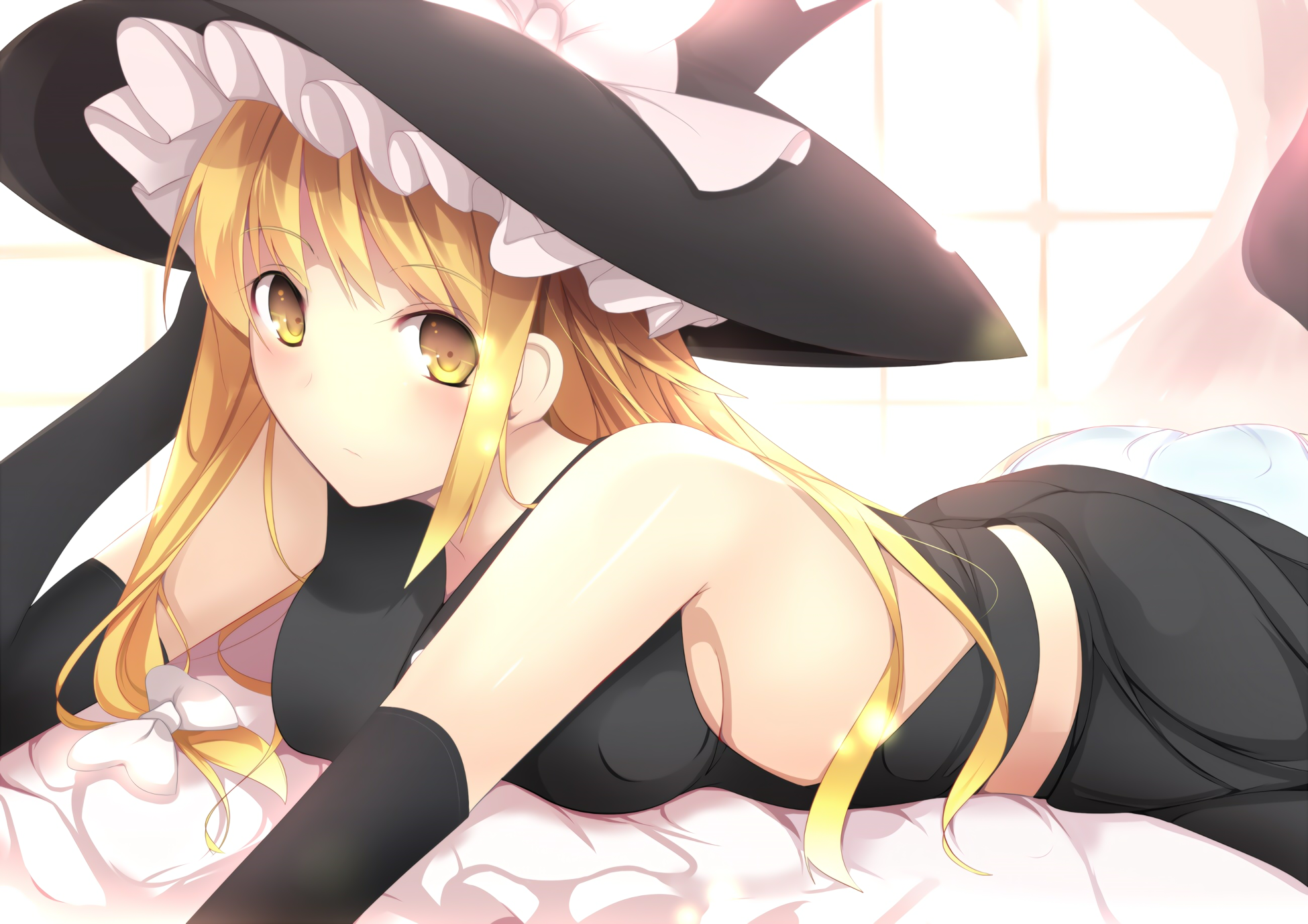 Kirisame Marisa from Touhou Project HD Wallpaper