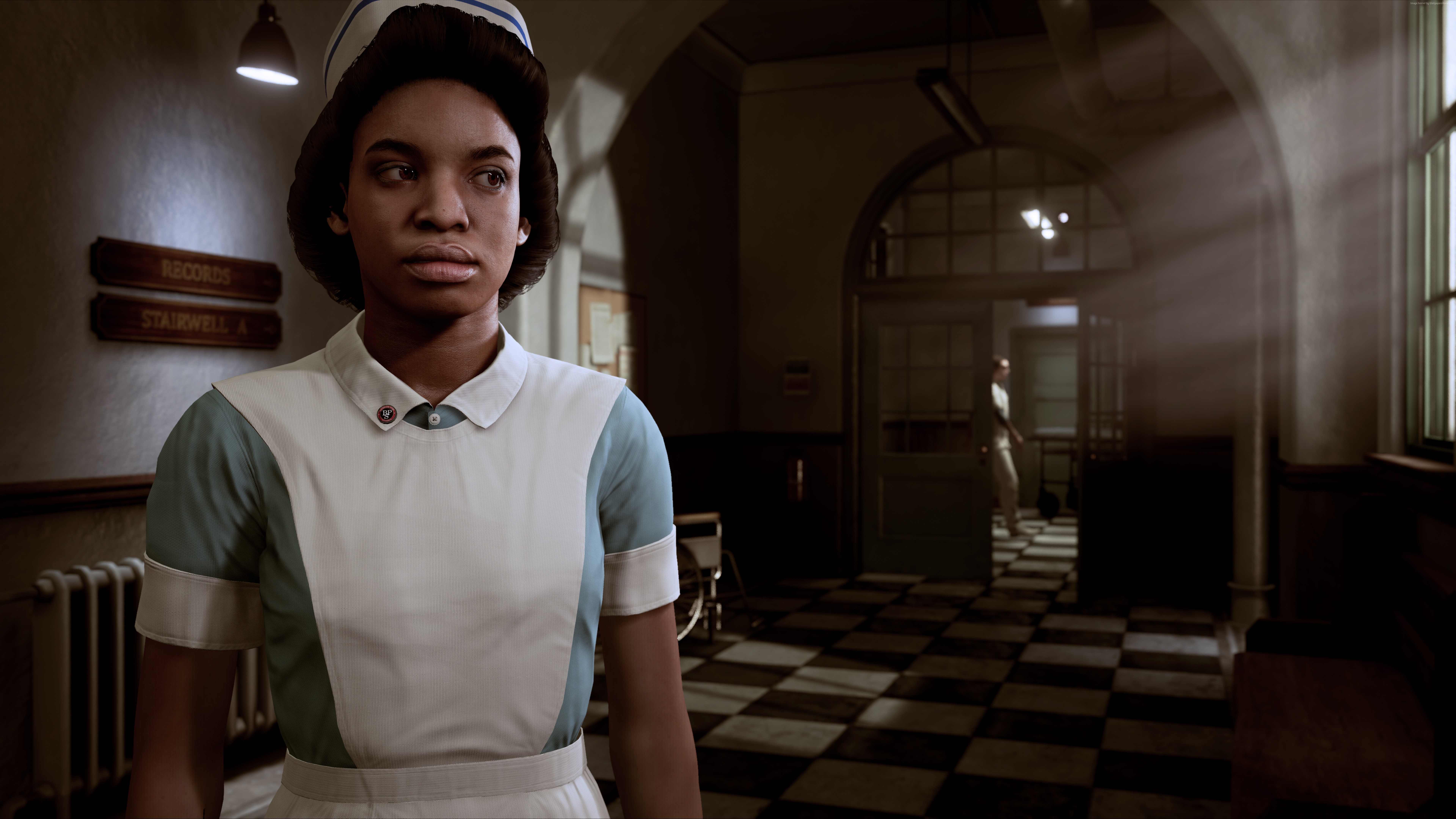 Nurse from The Inpatient HD Wallpaper
