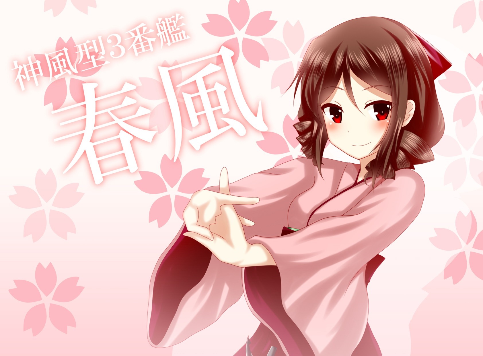 Harukaze from Kantai Collection HD Wallpaper