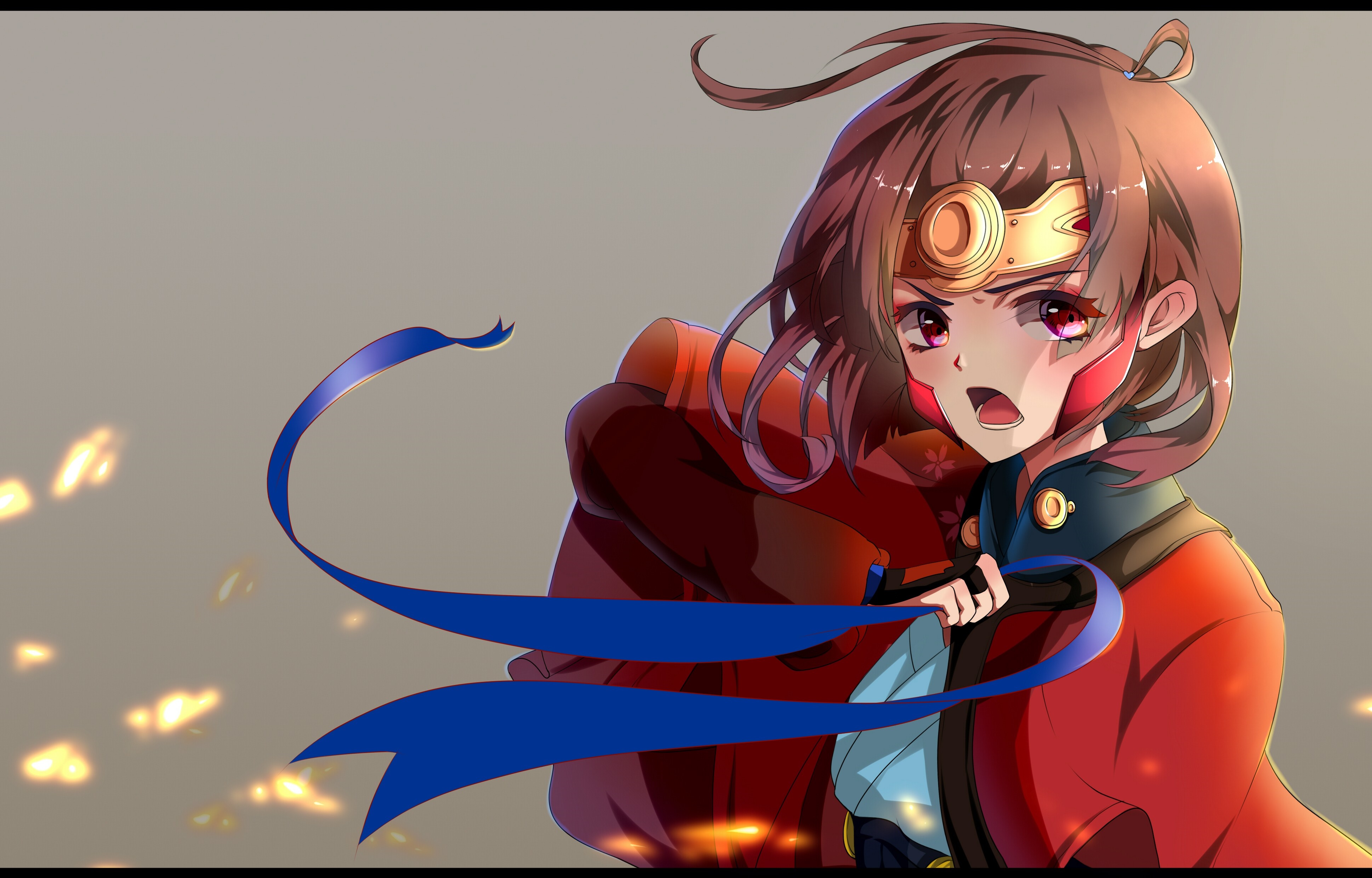 Mumei from Kabaneri of the Iron Fortress Illustration HD Wallpaper