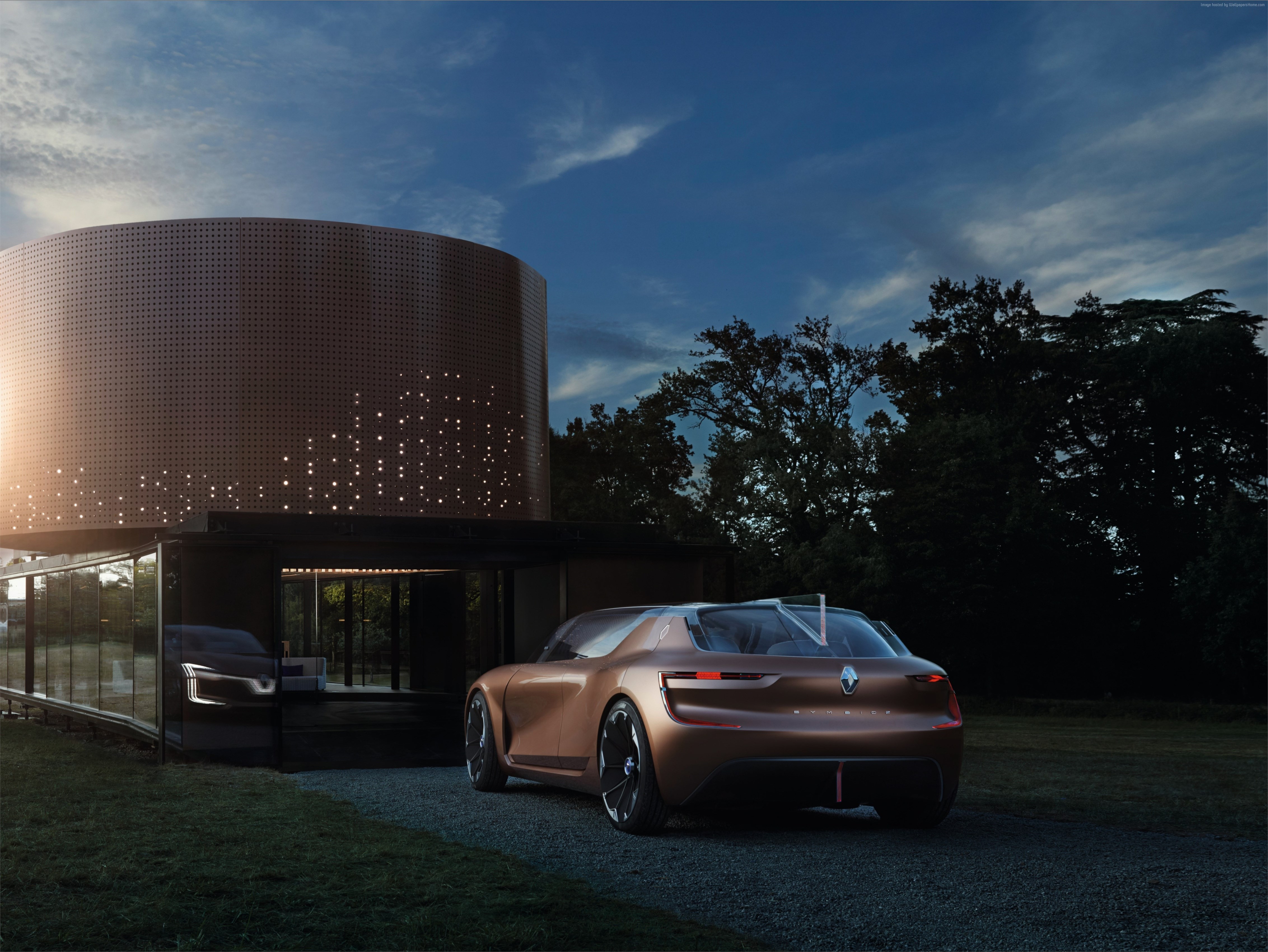 Renault Symbioz electric car concept HD Wallpaper