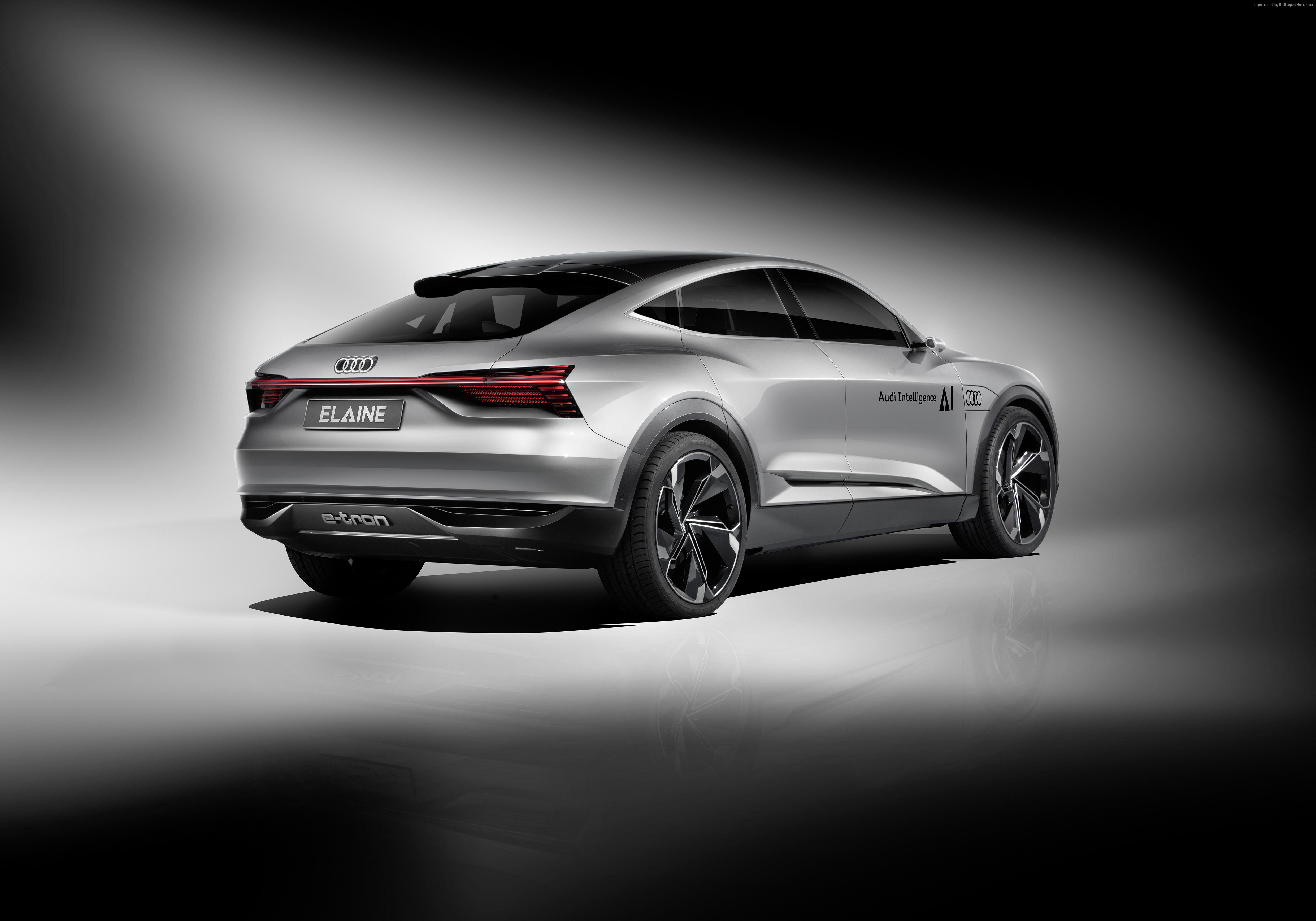 Audi Elaine electric car HD Wallpaper