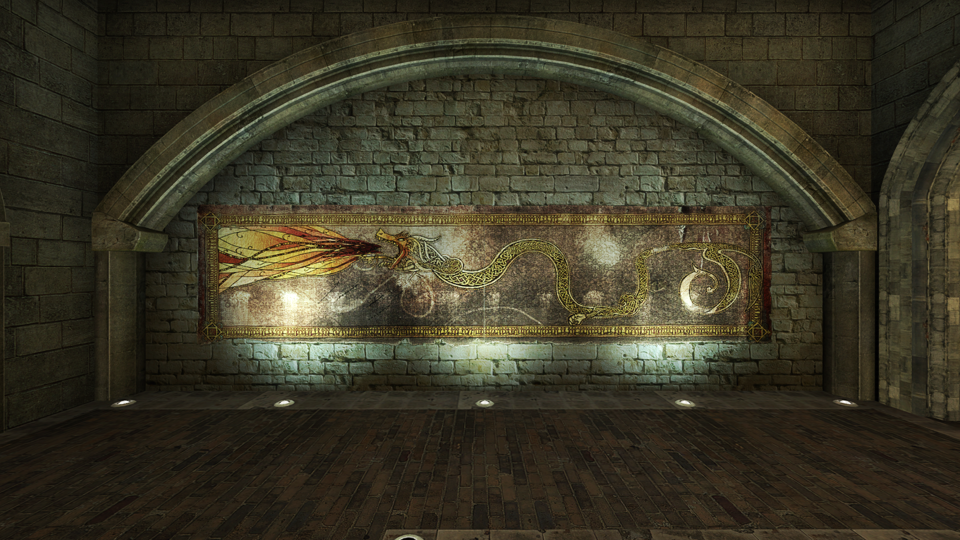 Dragon Lore AWP skin in CS:GO HD Wallpaper