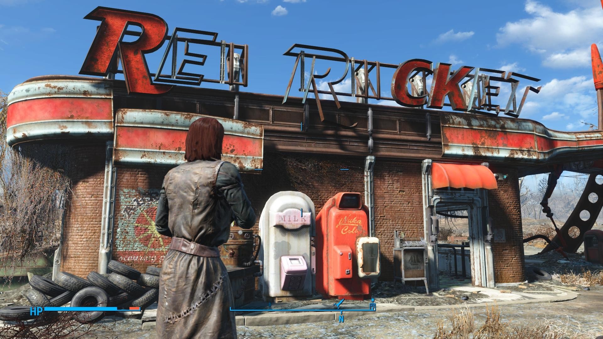 Red Rocket from Fallout 4 HD Wallpaper