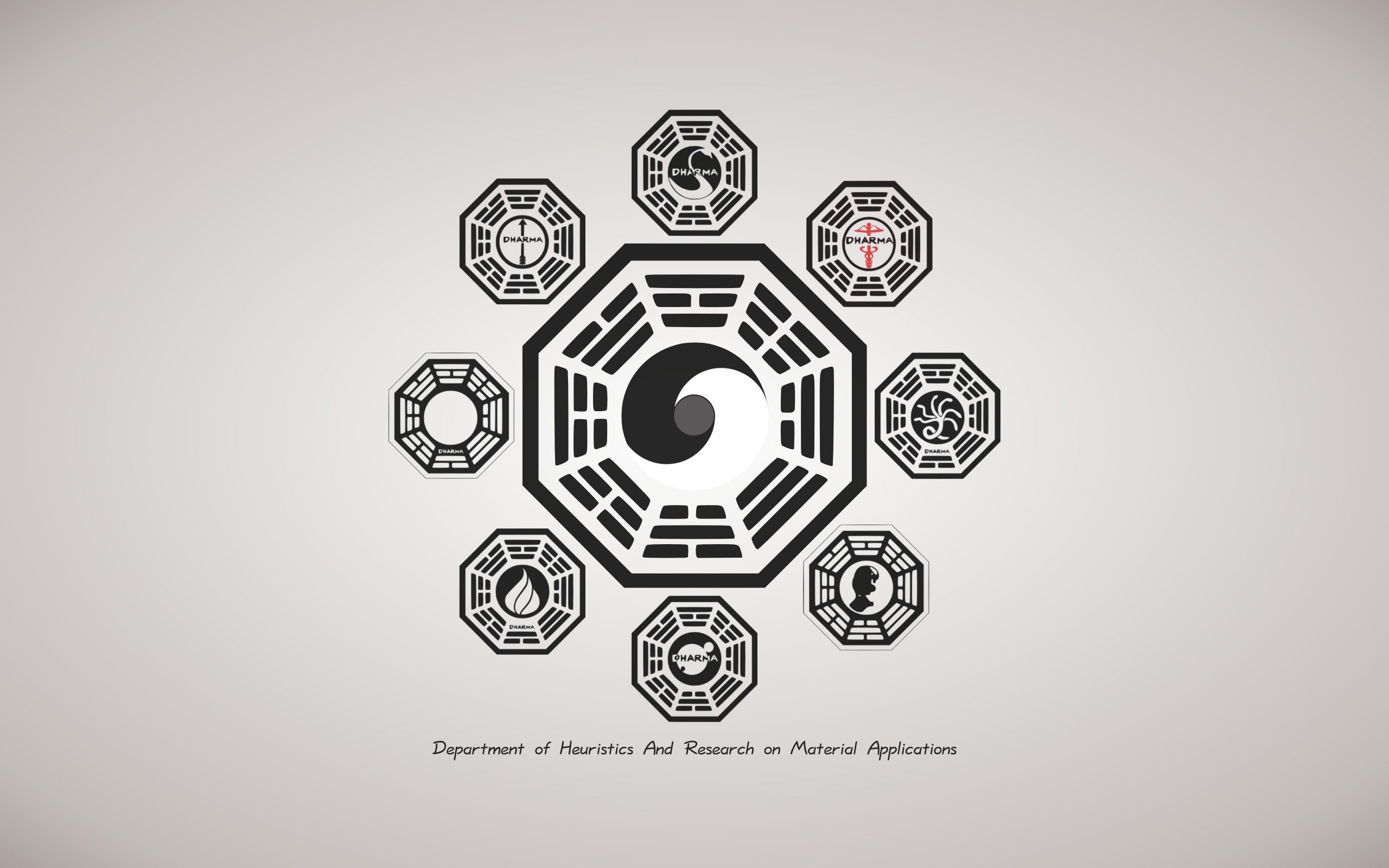 Dharma Initiative logos from Lost HD Wallpaper