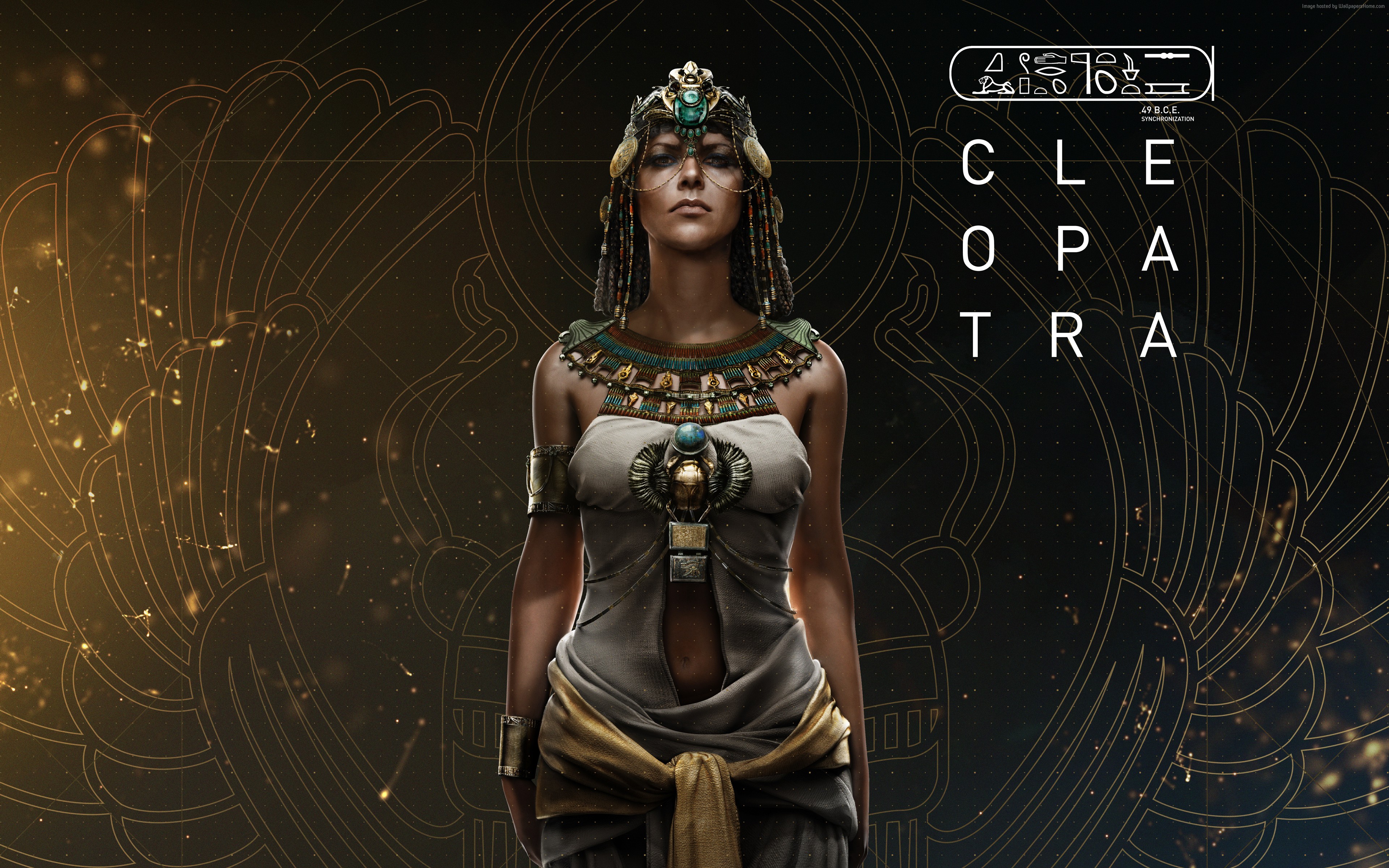 Cleopatra from Assassin's Creed Origins E3 2017 4K HD Wallpaper