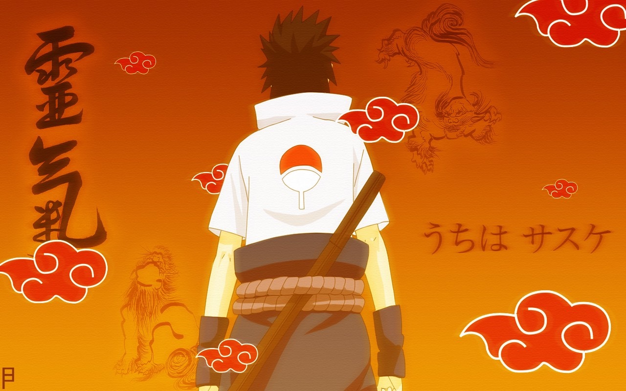 Uchiha Sasuke from Naruto Shippuden Poster HD Wallpaper