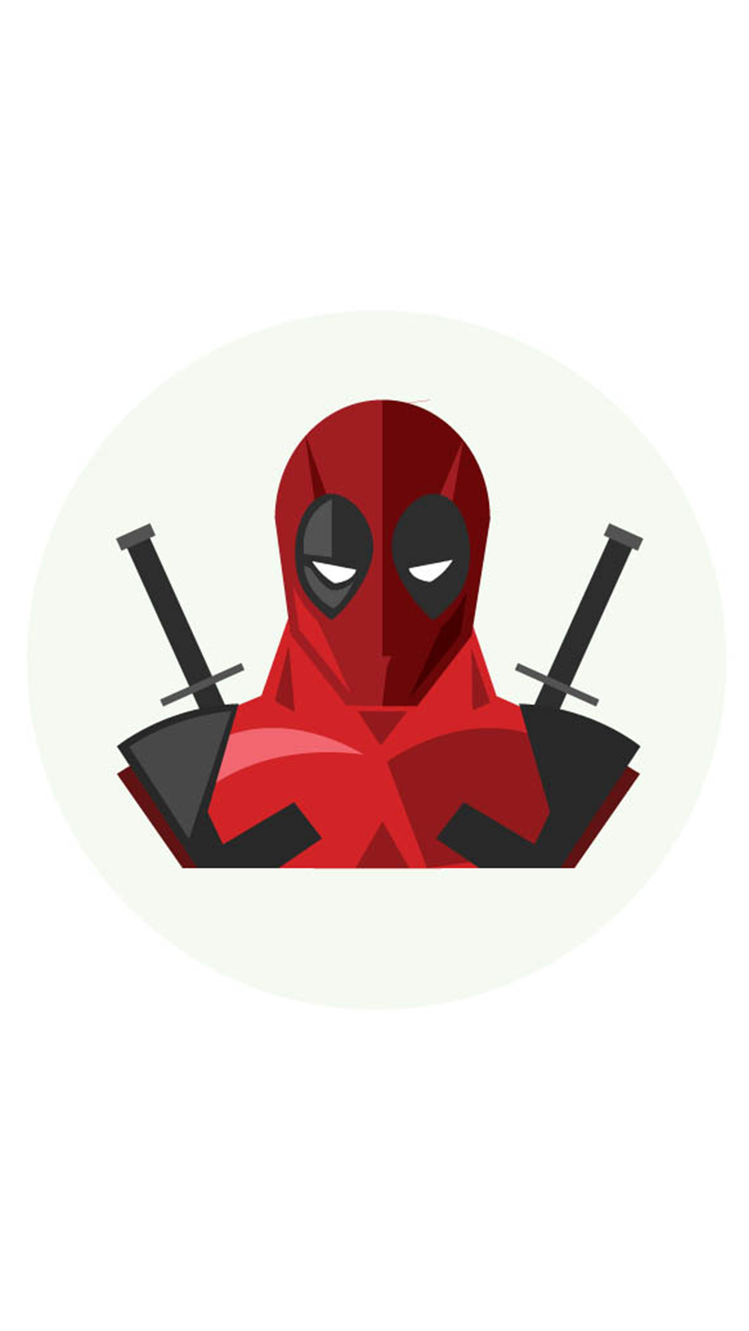 Deadpool illustration with swords HD Wallpaper