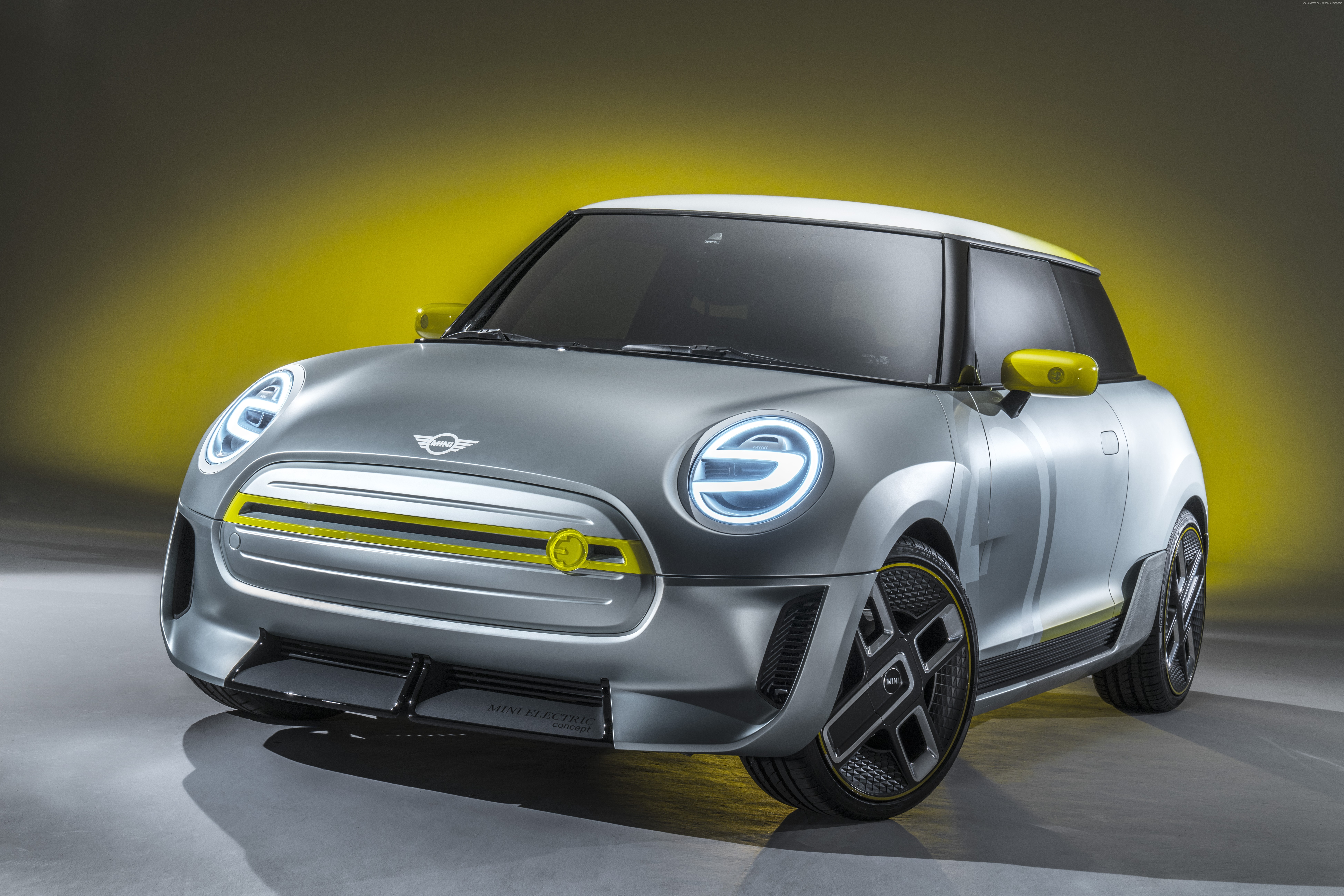 Mini Electric Concept Car HD Wallpaper