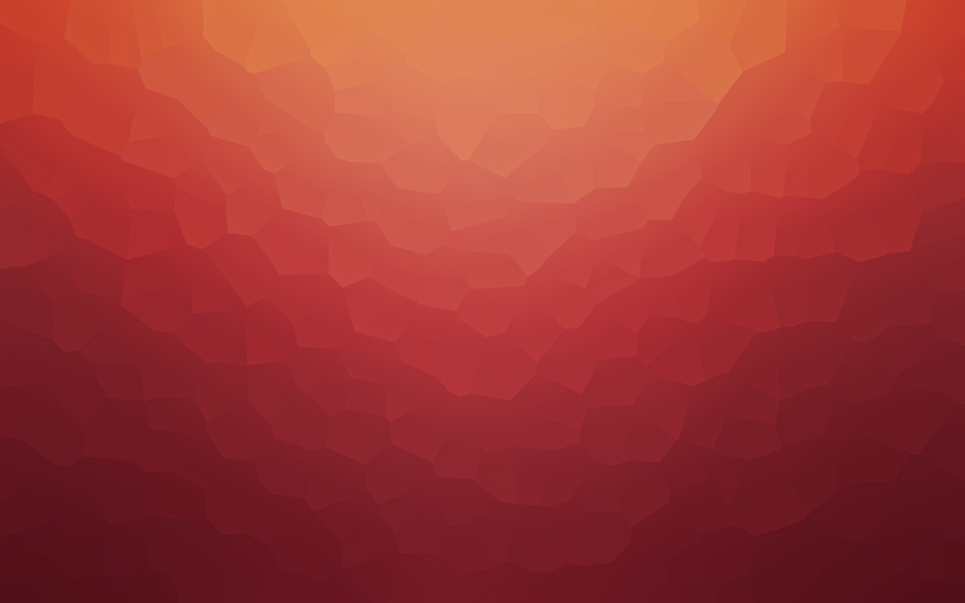 Red and orange low poly abstract texture HD Wallpaper