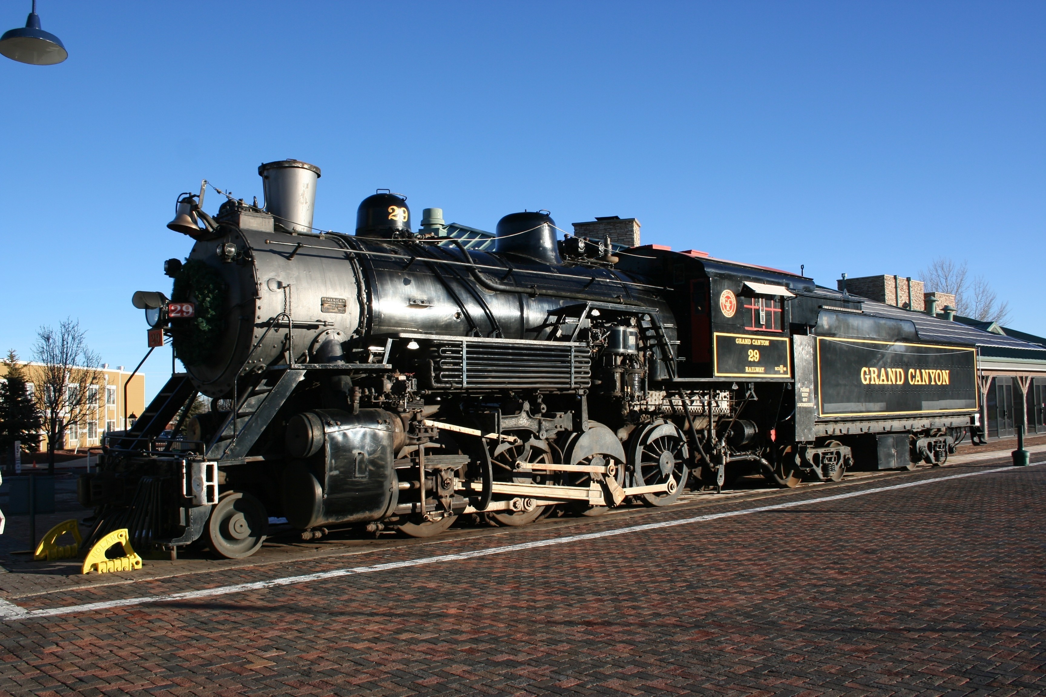 Grand Canyon Railway Steam Locomotive 29 HD Wallpaper