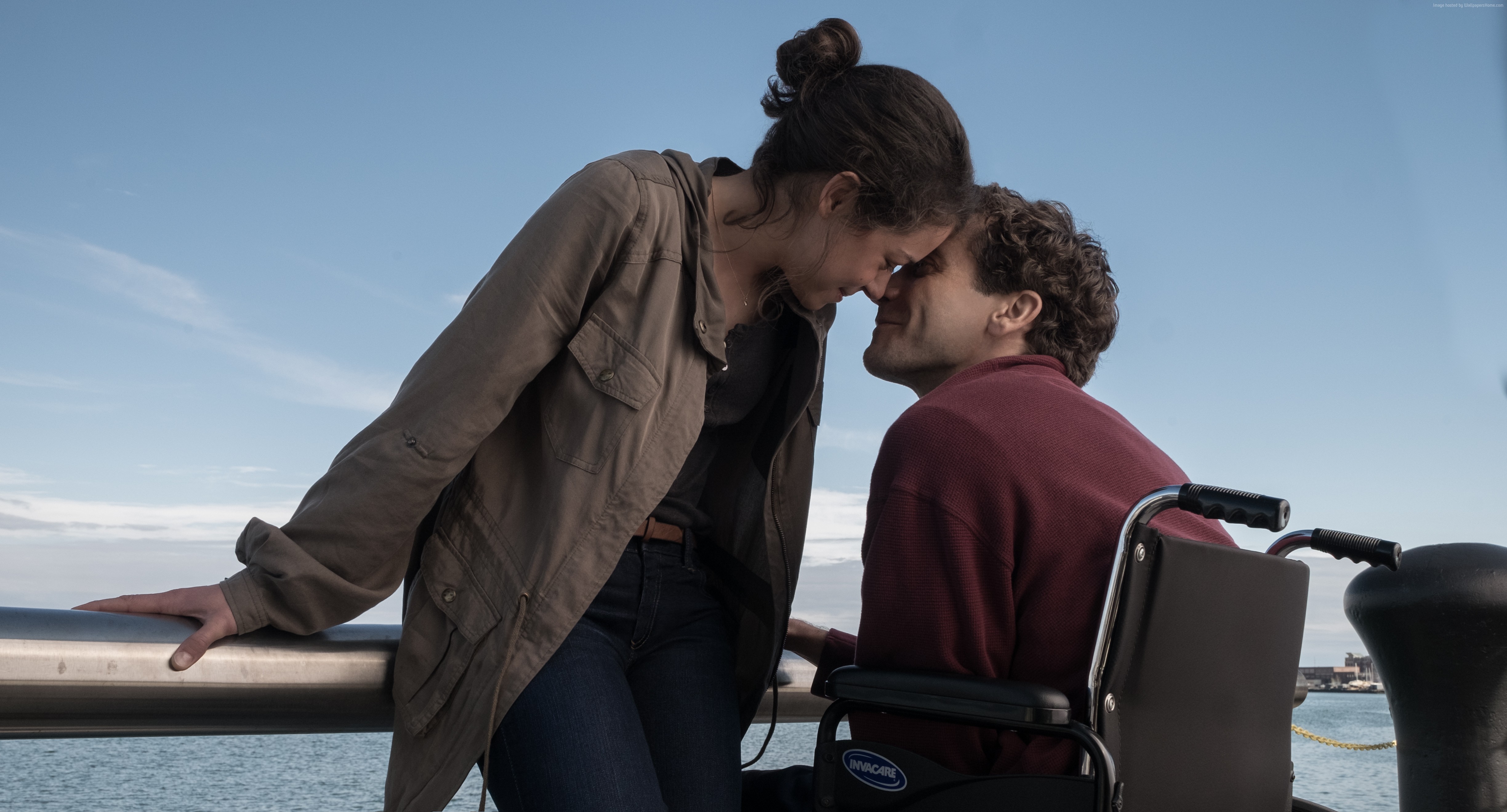Jake Gyllenhaal and Tatiana Maslany from Stronger 4K HD Wallpaper