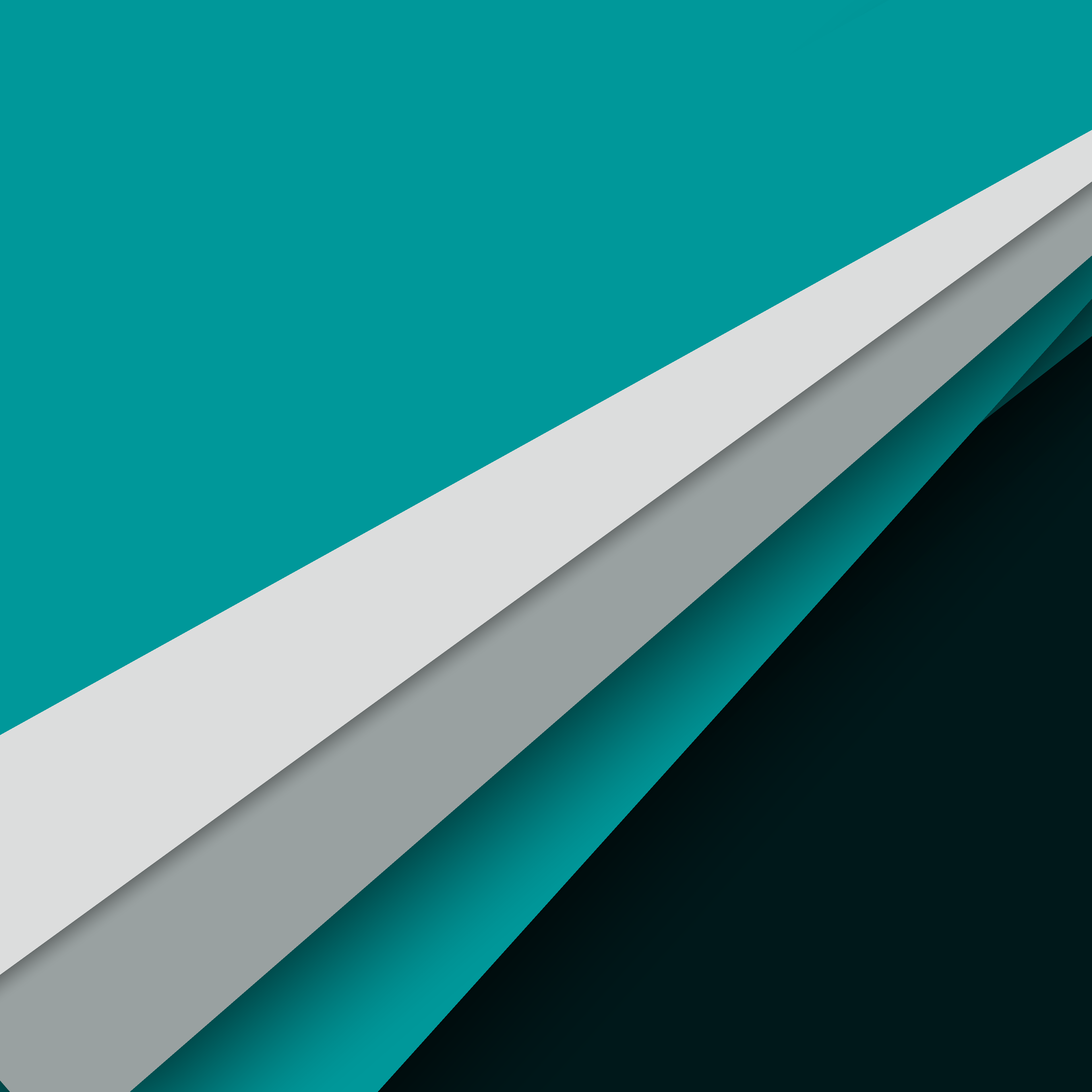 Teal and gray abstract material design HD Wallpaper