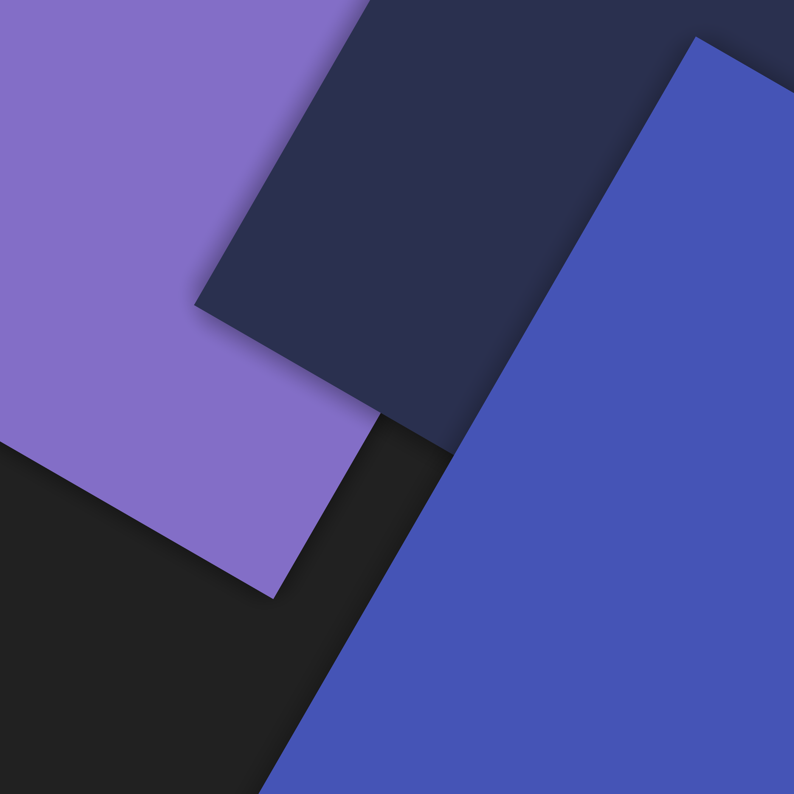 Material Design Abstract Shapes HD Wallpaper