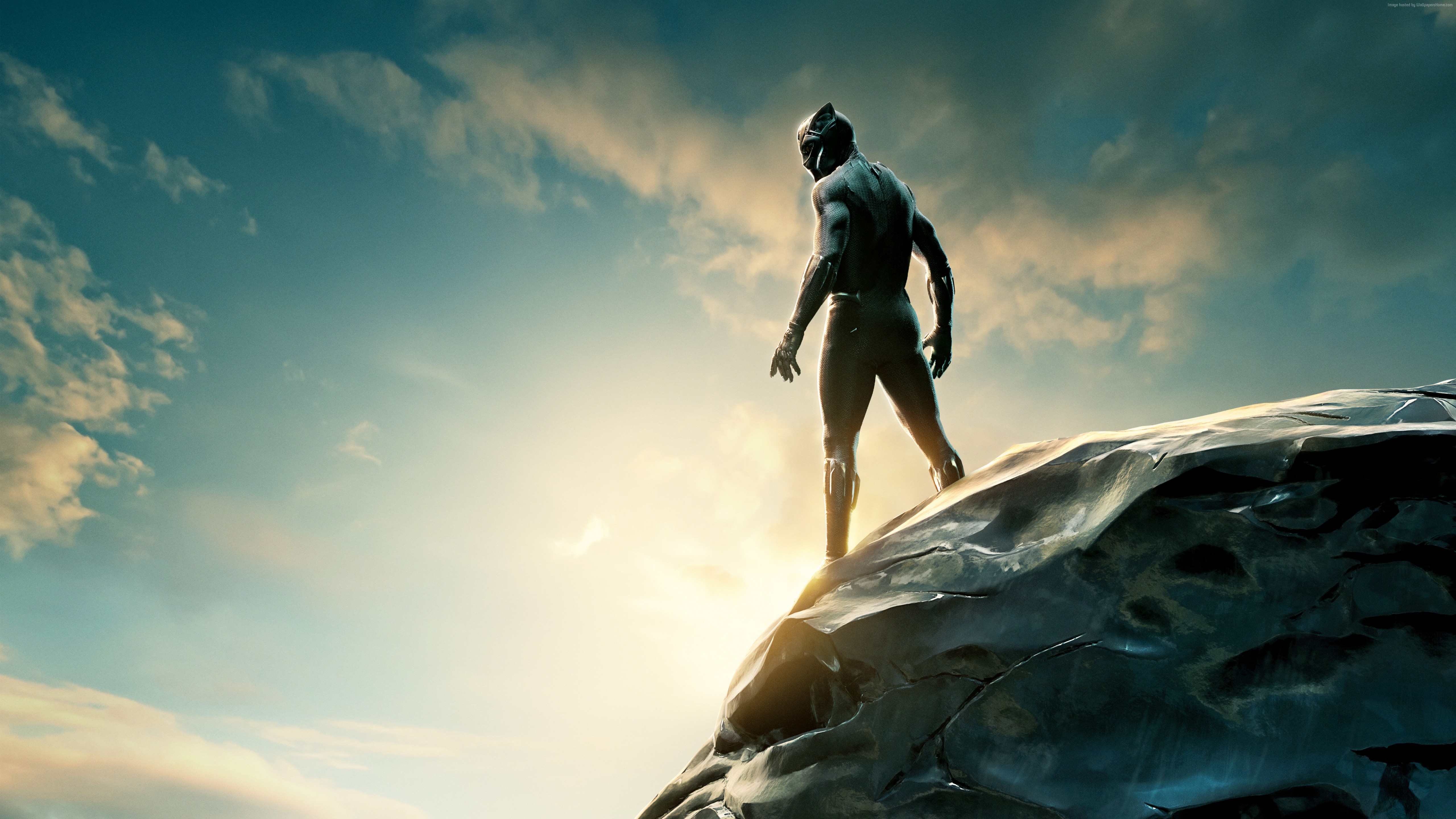 Black Panther from Marvel 4K HD Wallpaper