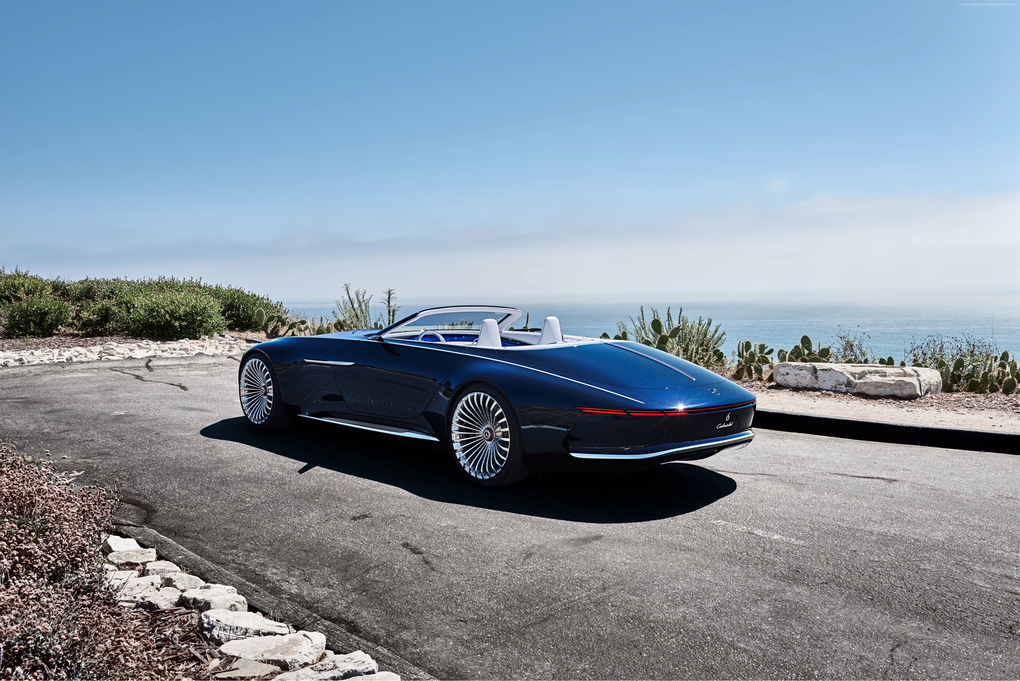 Mercedes-Maybach Vision 6 Cabriolet 4K HD Wallpaper