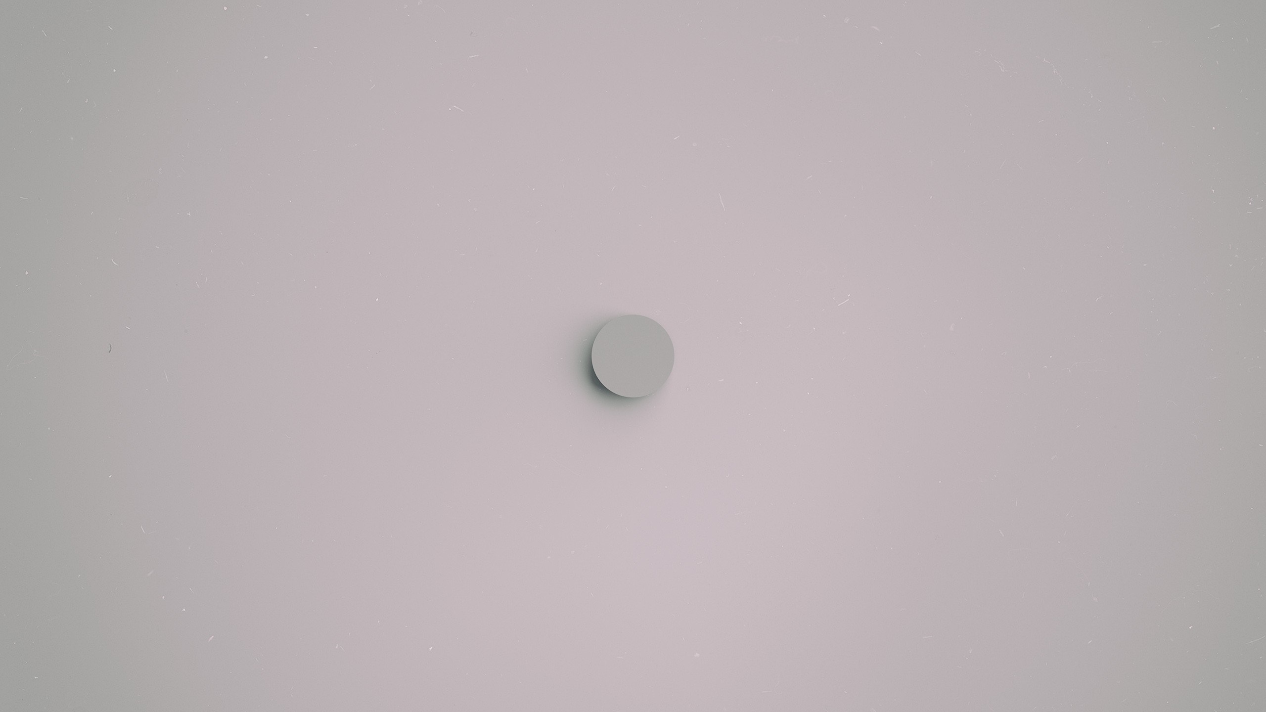 A simple gray circle on a light gray background HD Wallpaper