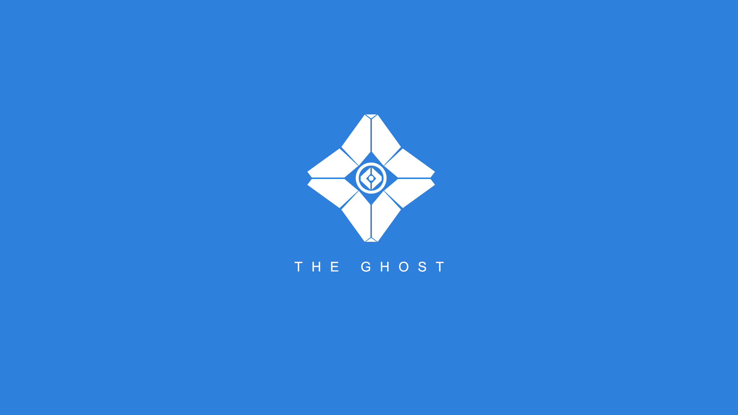 The Ghost logo from Destiny video game HD Wallpaper