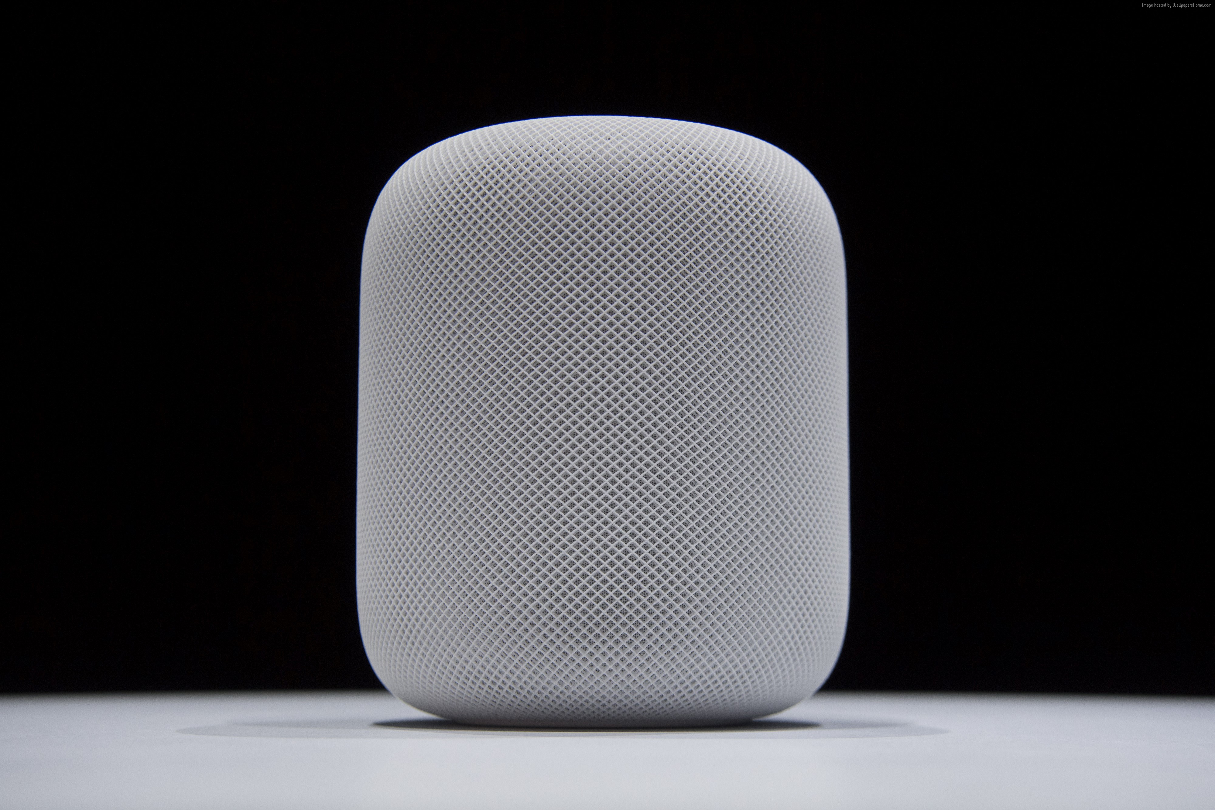 Apple HomePod smart speaker HD Wallpaper