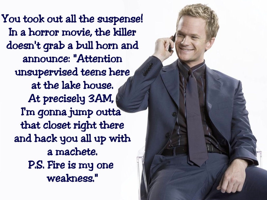 Neil Patrick Harris in a suit on the phone HD Wallpaper