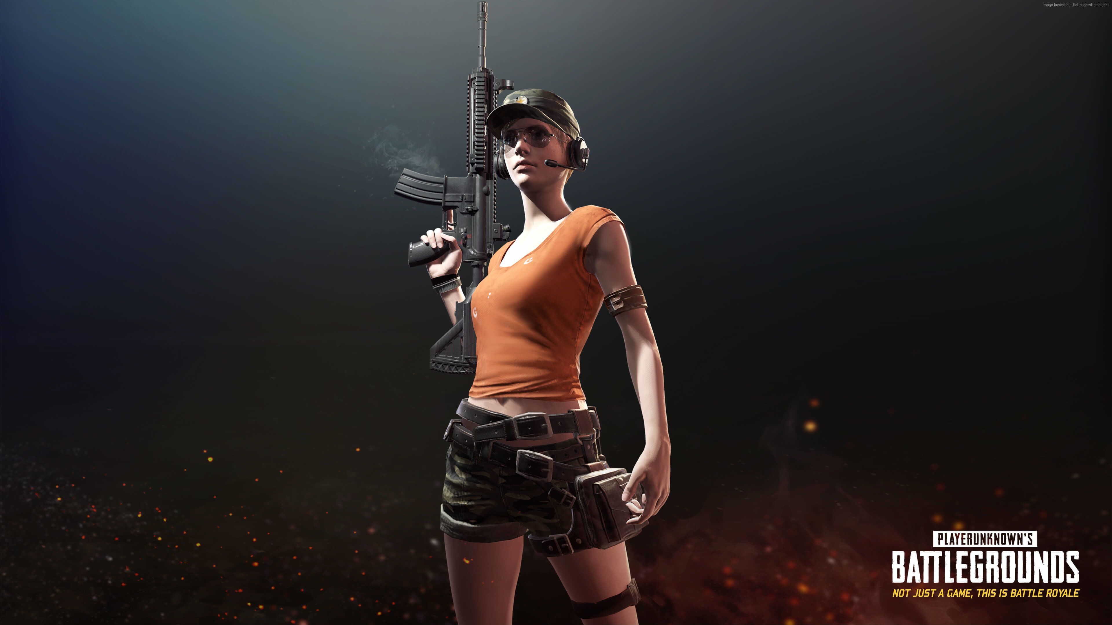 Playerunknown's Battlegrounds 4K poster HD Wallpaper