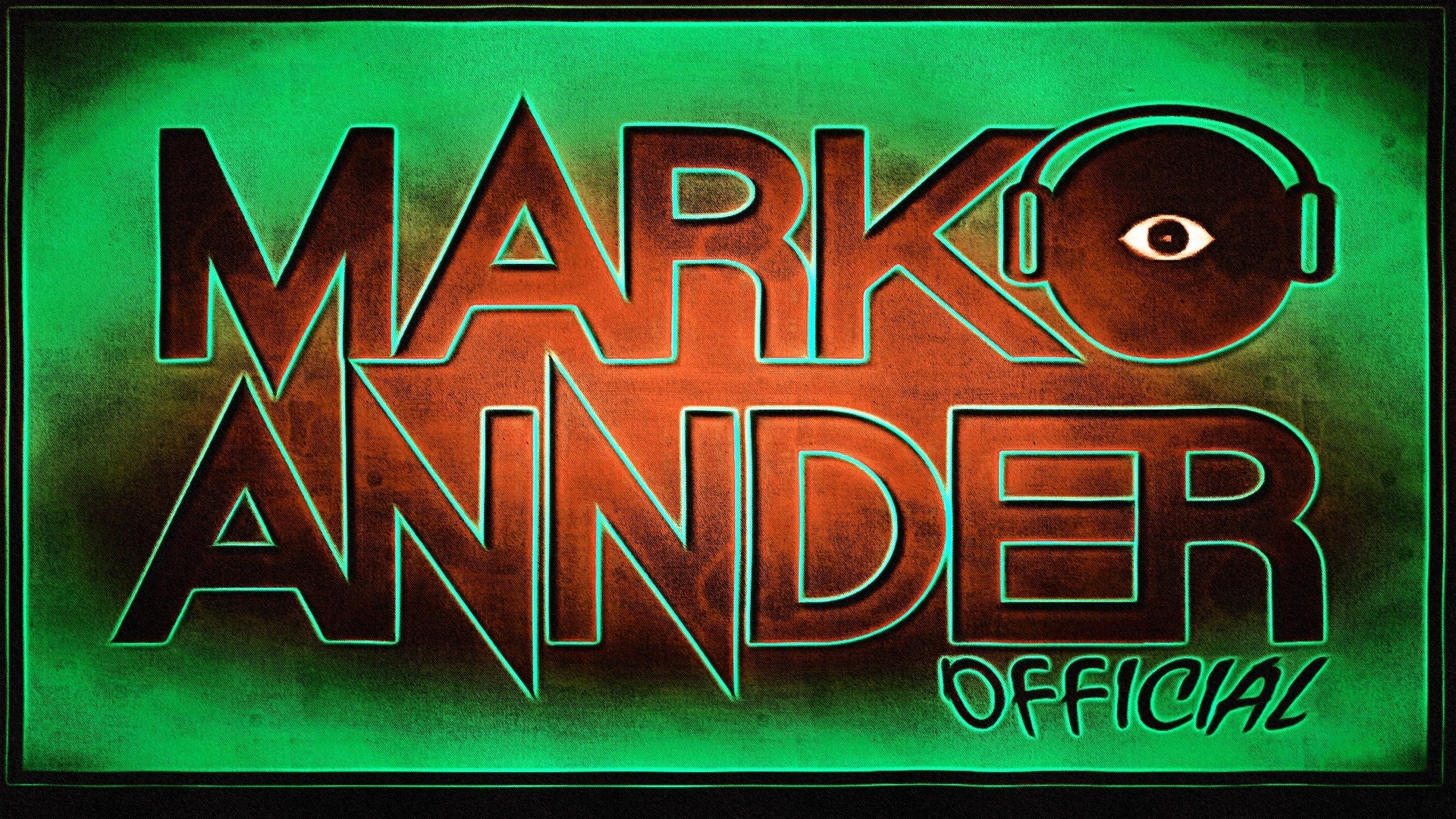 Marko Ander Official Neon Sign HD Wallpaper