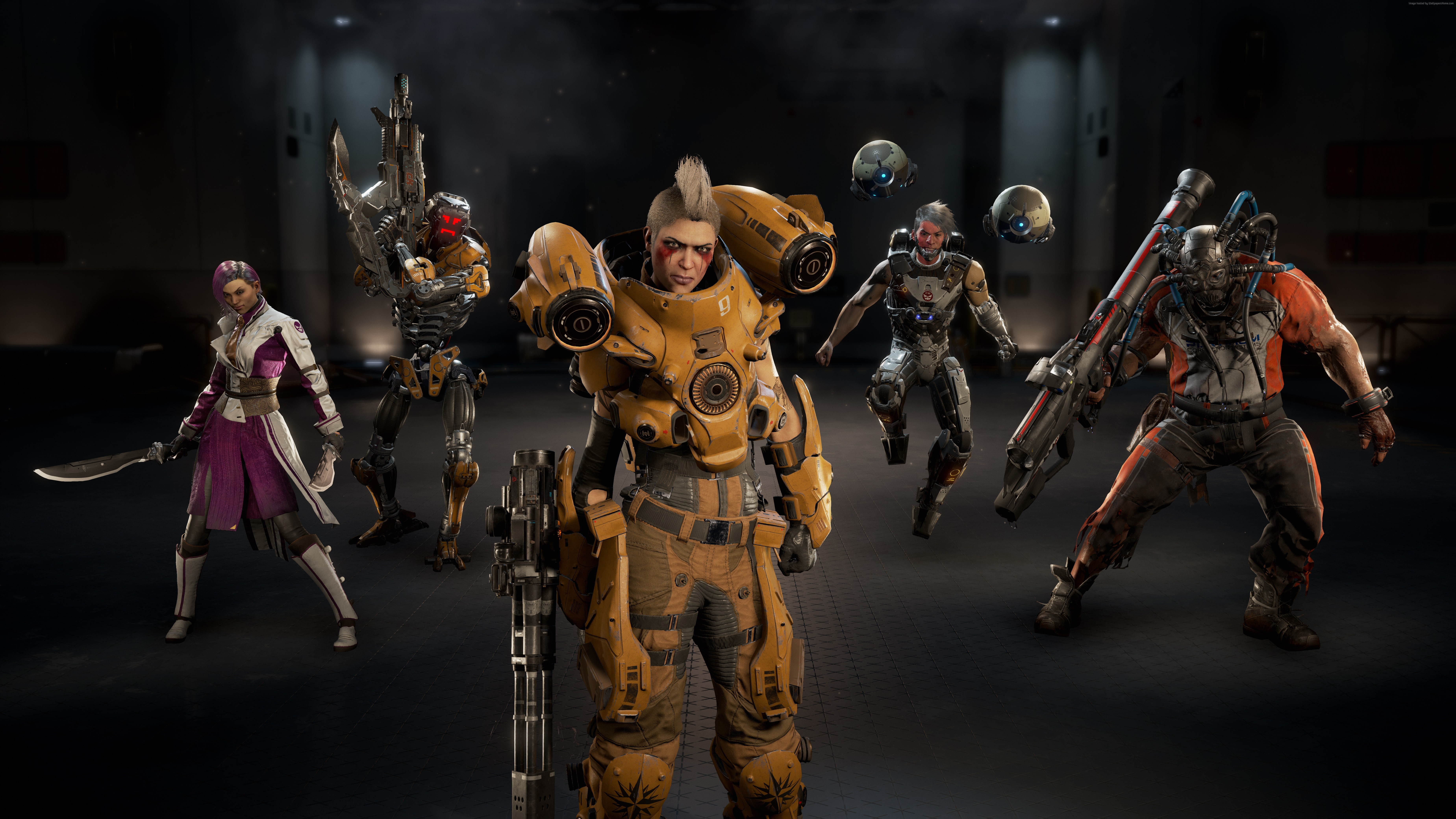 Lawbreakers characters E3 2017 screenshot HD Wallpaper