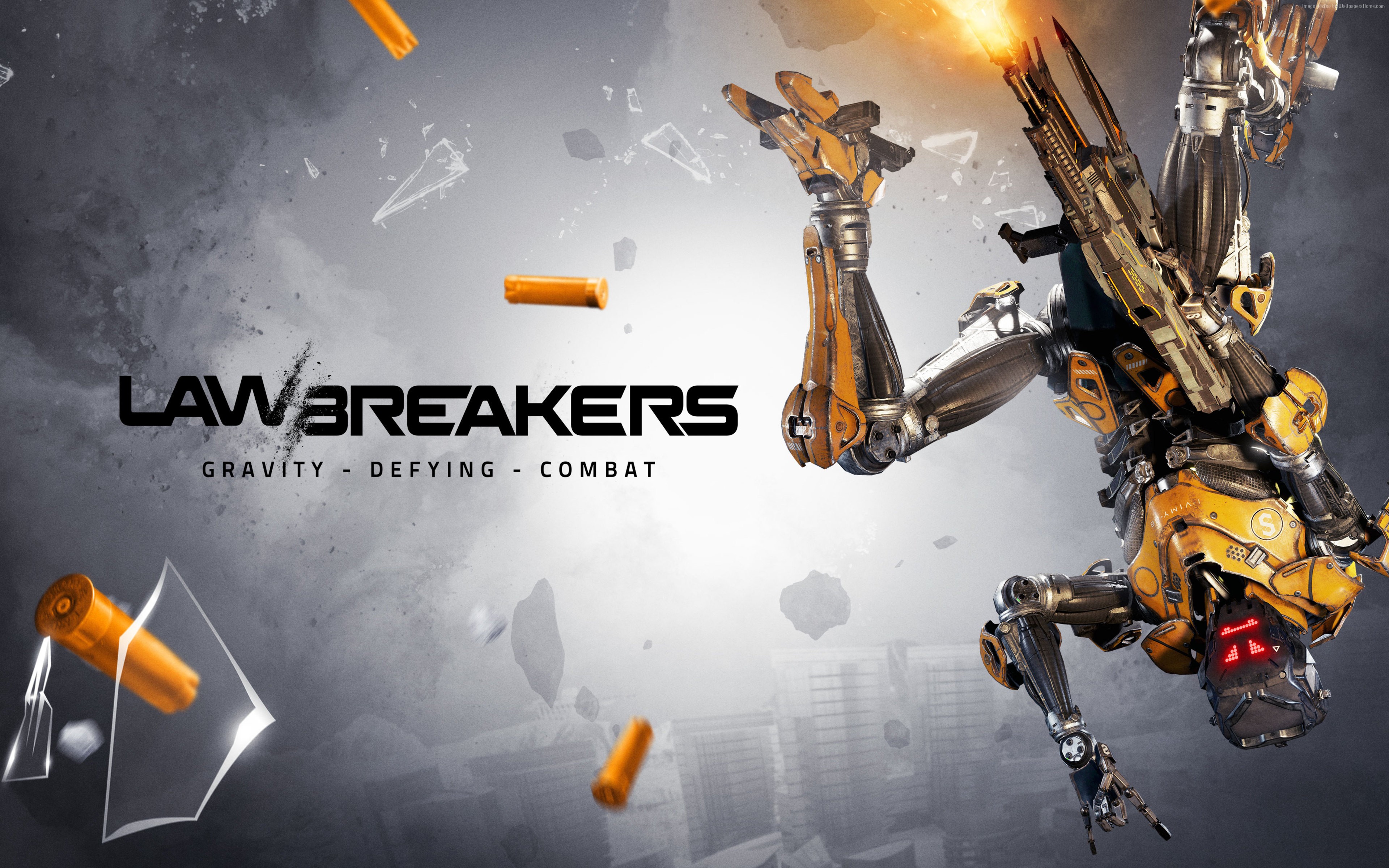 Lawbreakers 4K poster HD Wallpaper