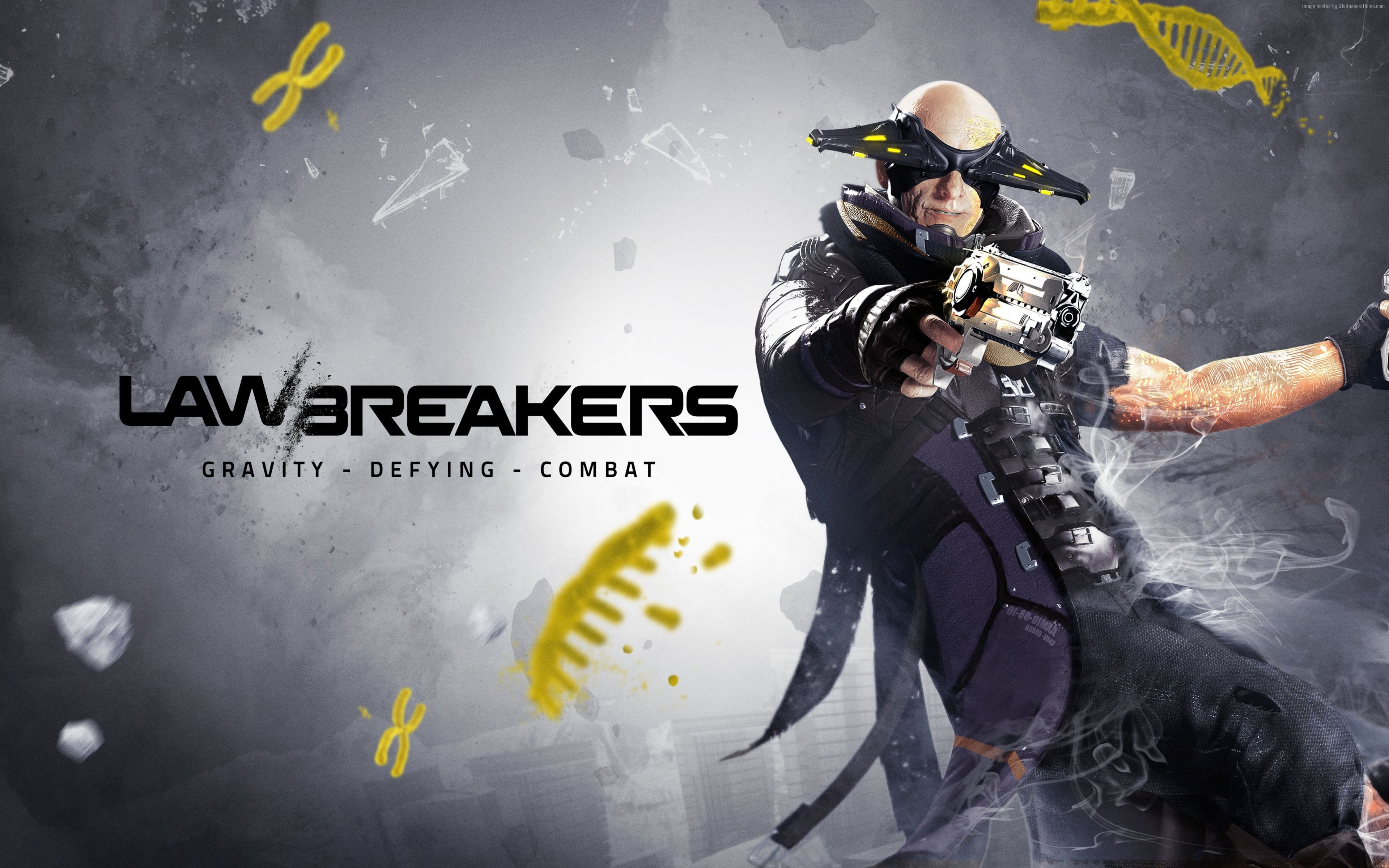Lawbreakers E3 2017 Poster HD Wallpaper
