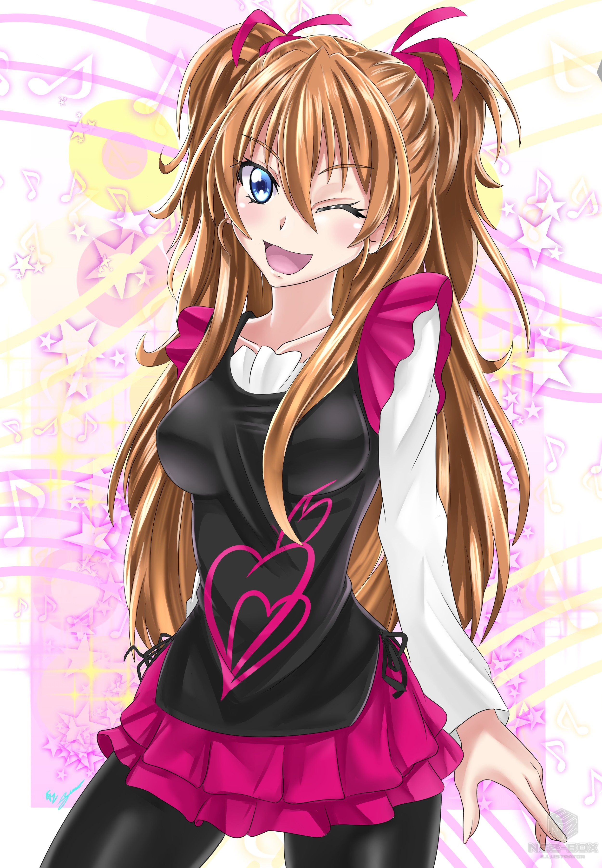 Houjou Hibiki from Pretty Cure HD Wallpaper