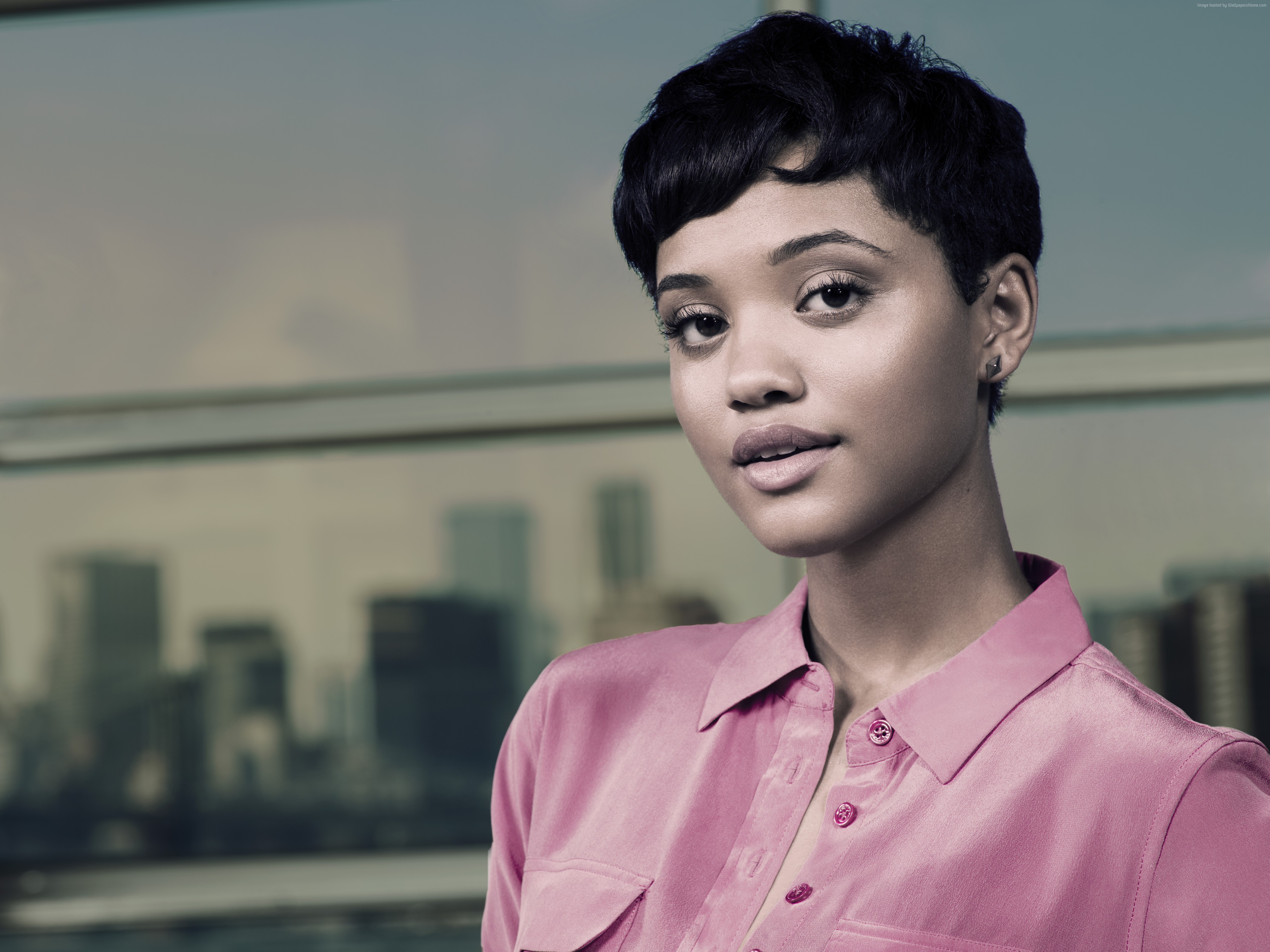 Kiersey Clemons portrait 4K HD Wallpaper