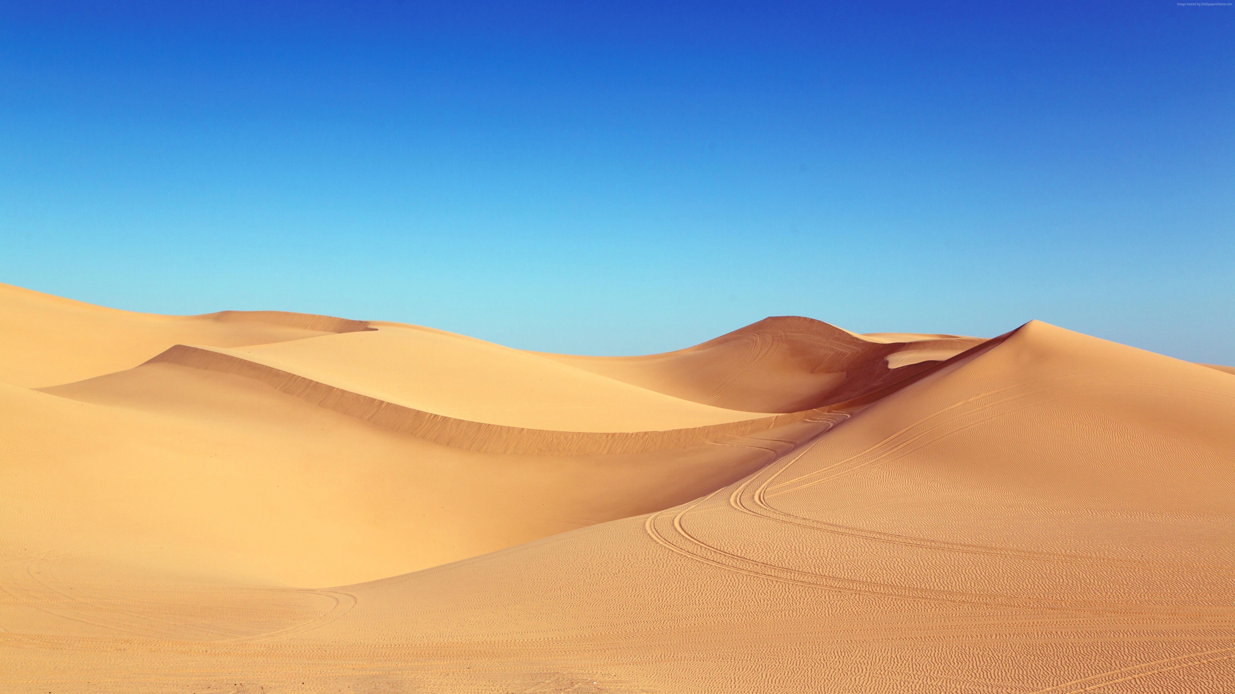 Algodones Dunes desert landscape 4K HD Wallpaper