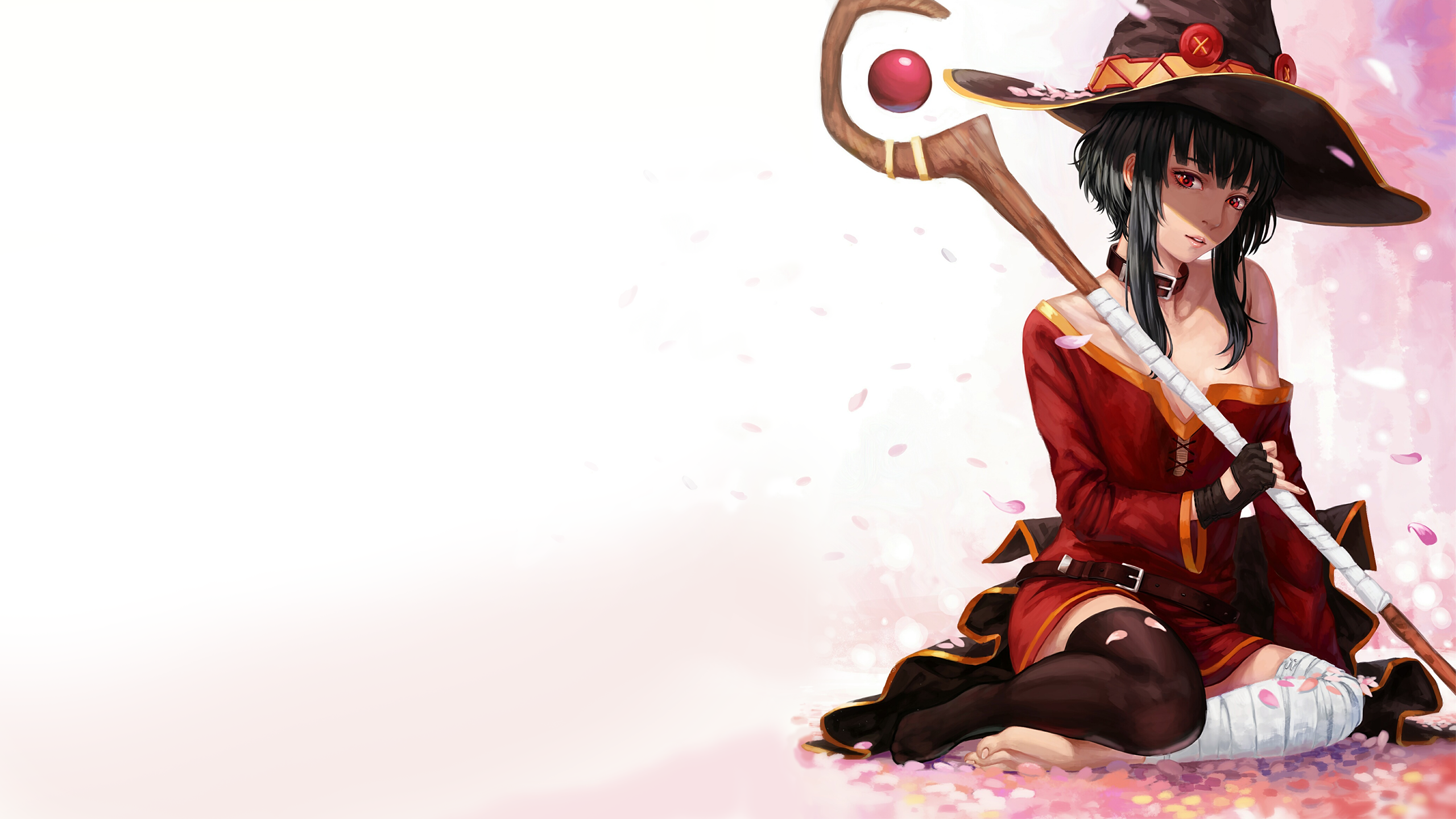 Megumin from Kono Subarashii Sekai ni Shukufuku wo HD Wallpaper