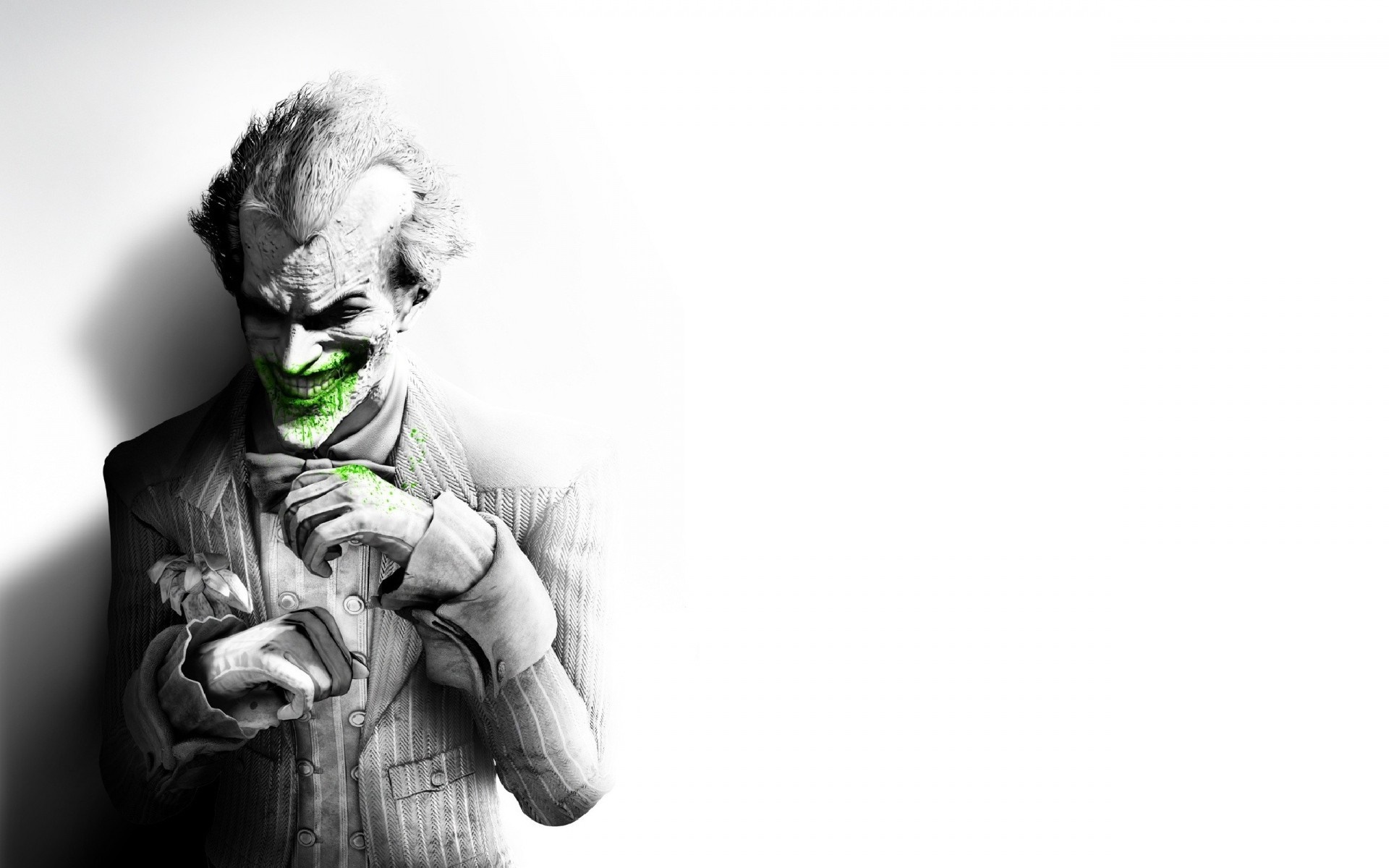The Joker from Batman Arkham HD Wallpaper