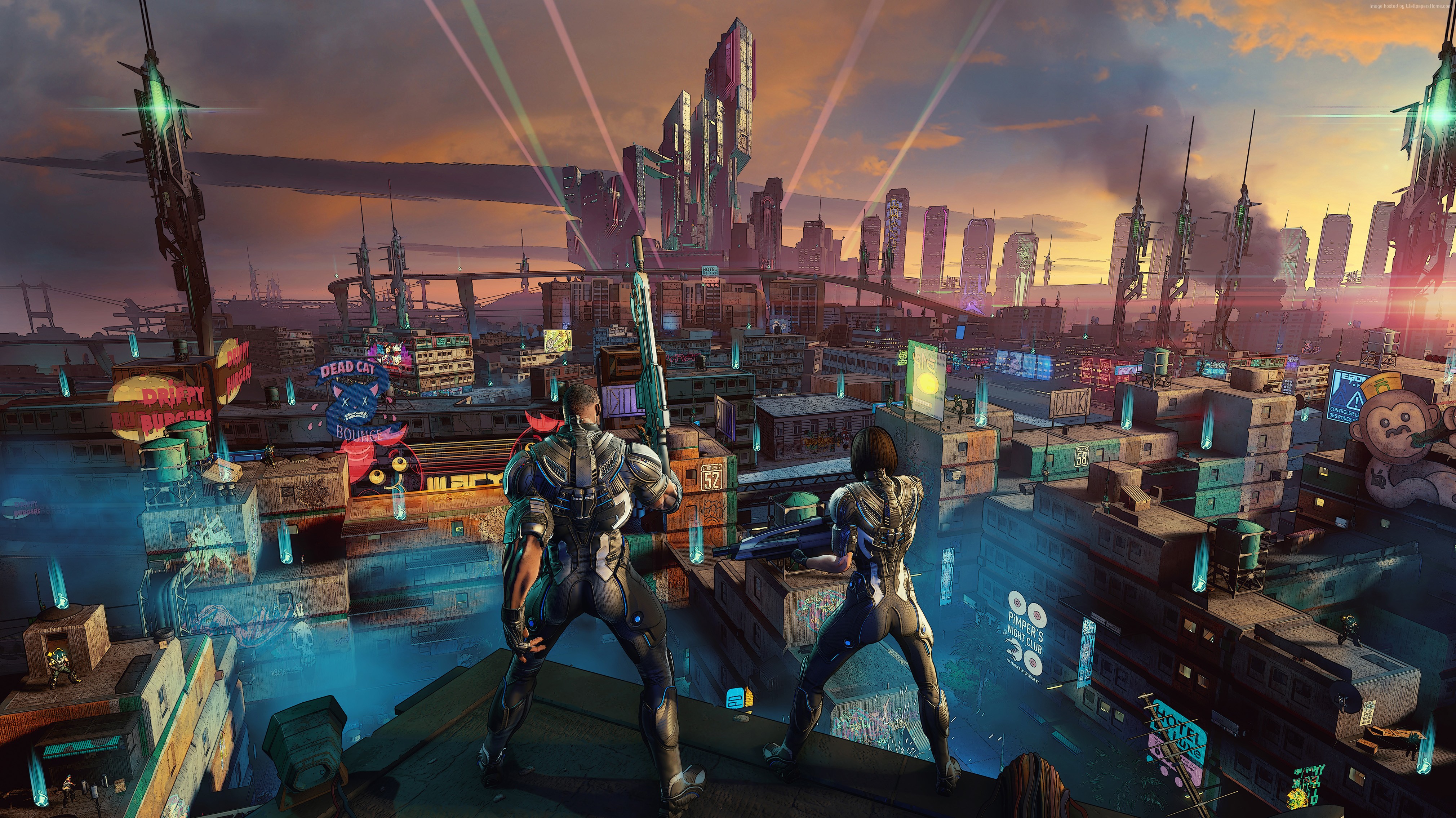 Crackdown 3 screenshot from E3 2017 HD Wallpaper