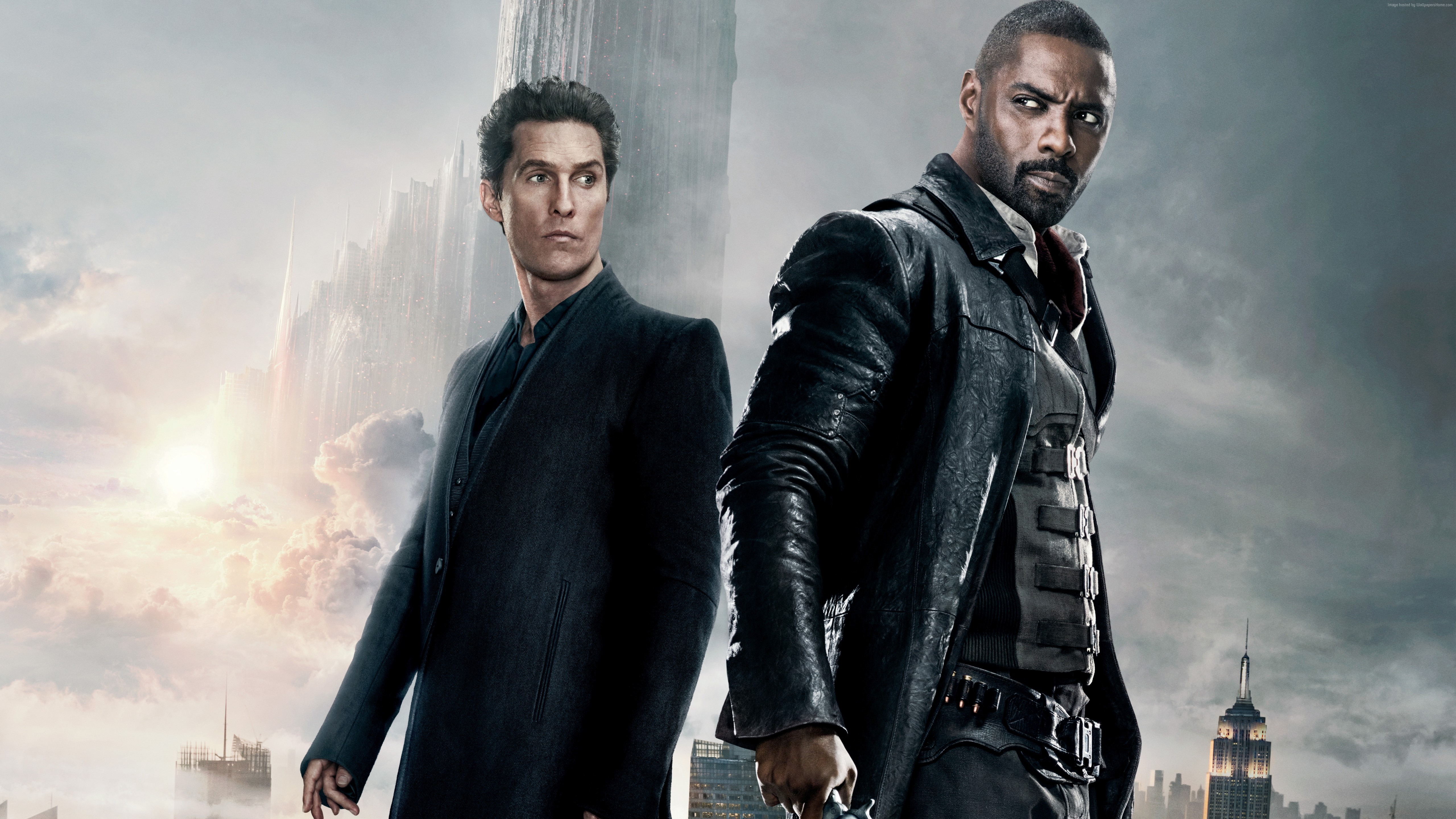 Idris Elba and Matthew McConaughey from The Dark Tower HD Wallpaper