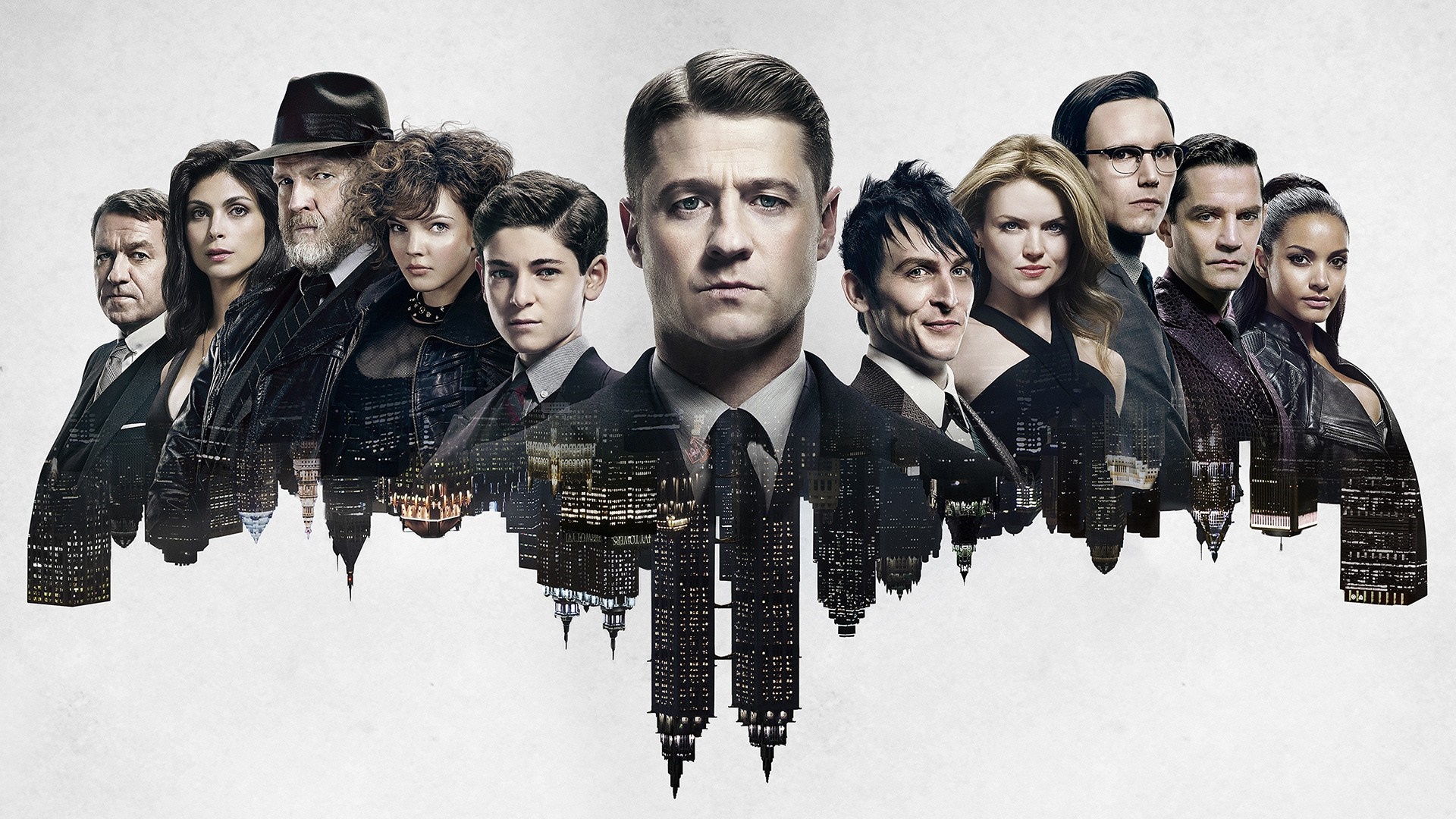 Gotham TV Series Cast Photo HD Wallpaper